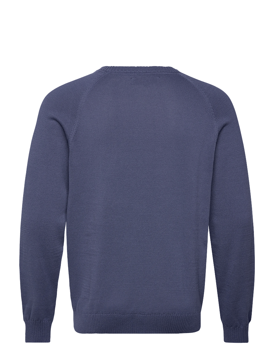 Lee Jeans - CLEAN RAGLAN SWEATER - kringlótt hálsmál - academy blue - 2