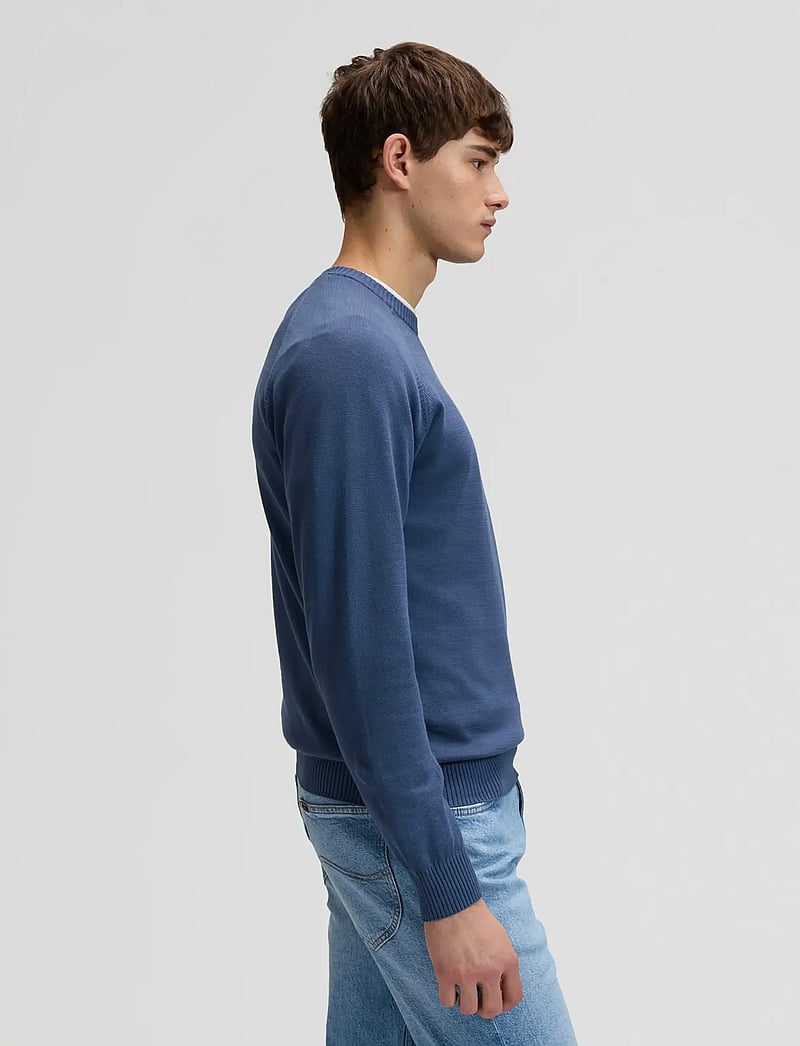 Lee Jeans - CLEAN RAGLAN SWEATER - rundhalsad - academy blue - 5