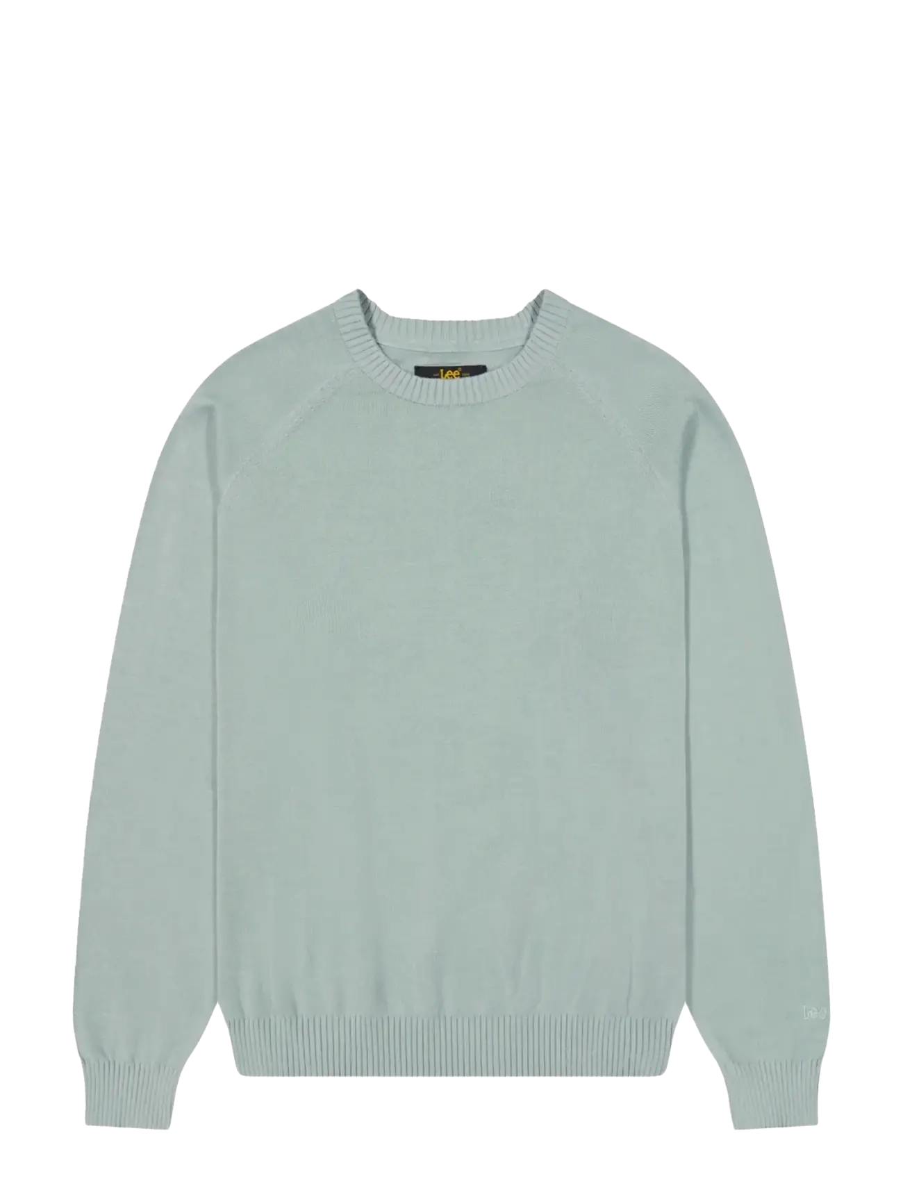 LEE JEANS Clean Raglan Pullover Grün - Lx00 - Herren