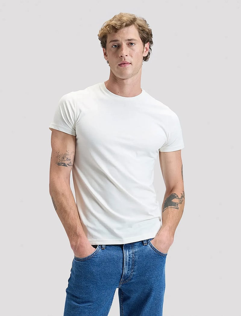 Lee Jeans - TWIN PACK CREW - multipack t-shirts - academy blue natural - 0