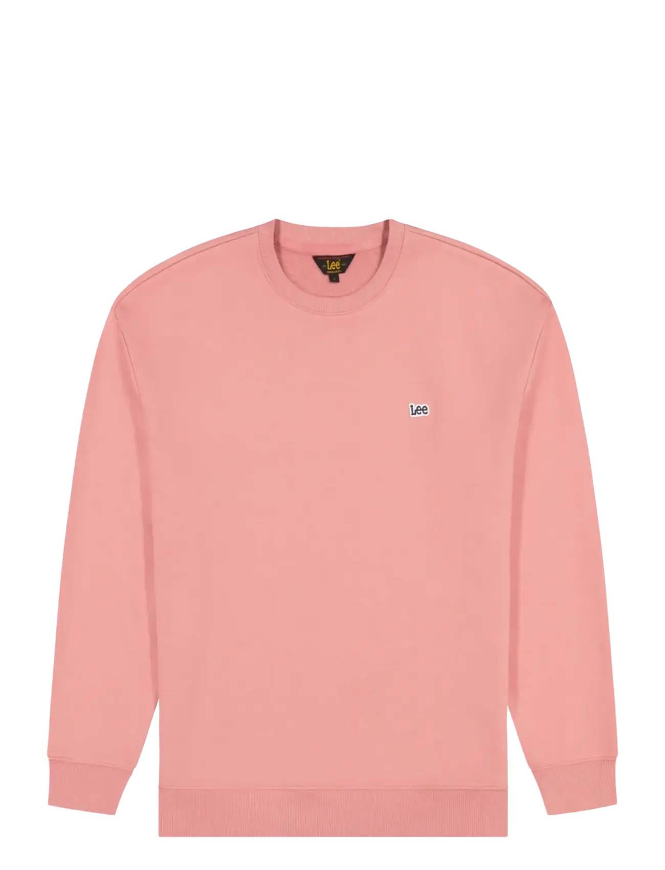 Lee Jeans PATCH CREW SWS - Lee Jeans - MALLORY / pink/rose