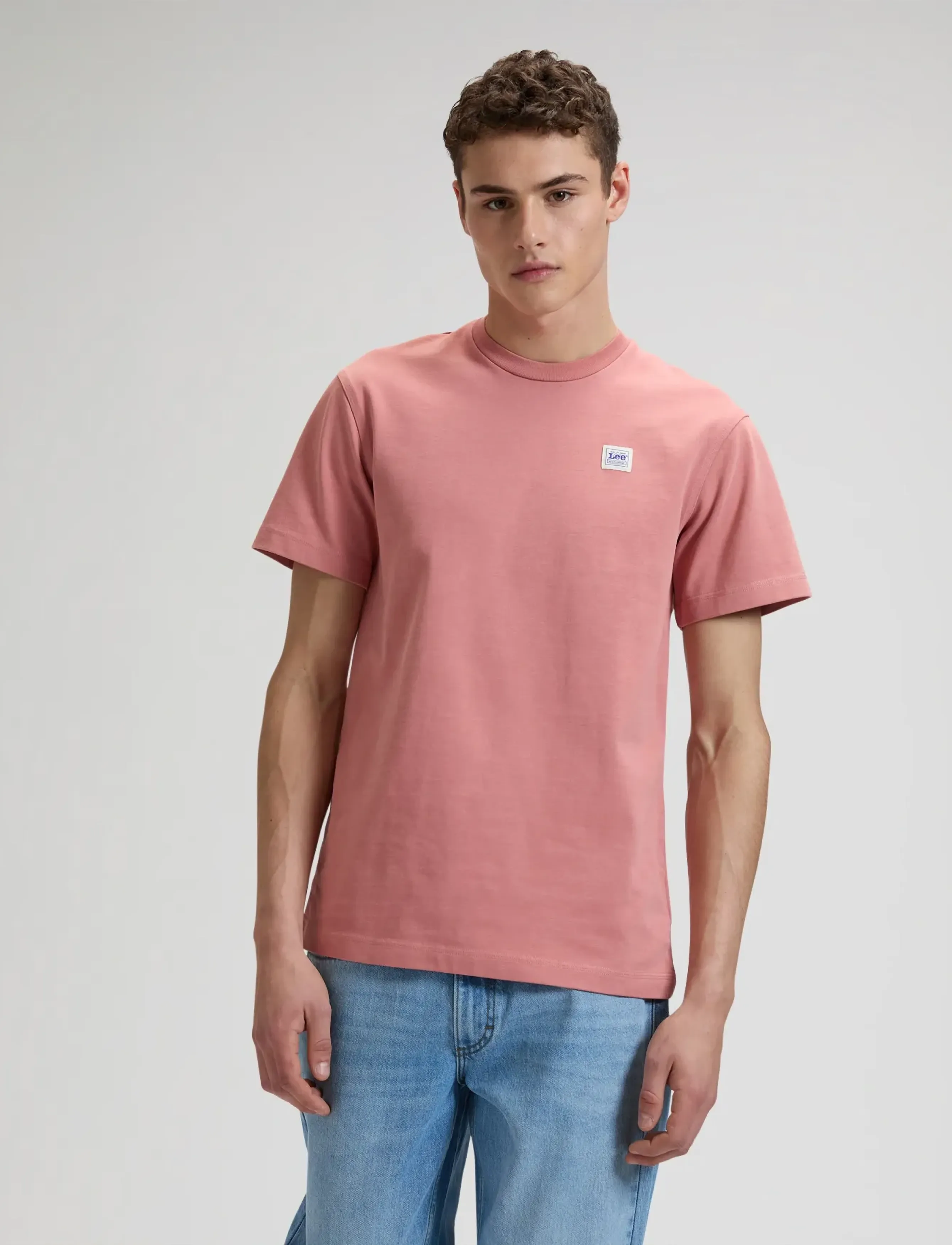 Lee Jeans WORKWEAR TEE - T-Shirts - MALLORY / pink/rose