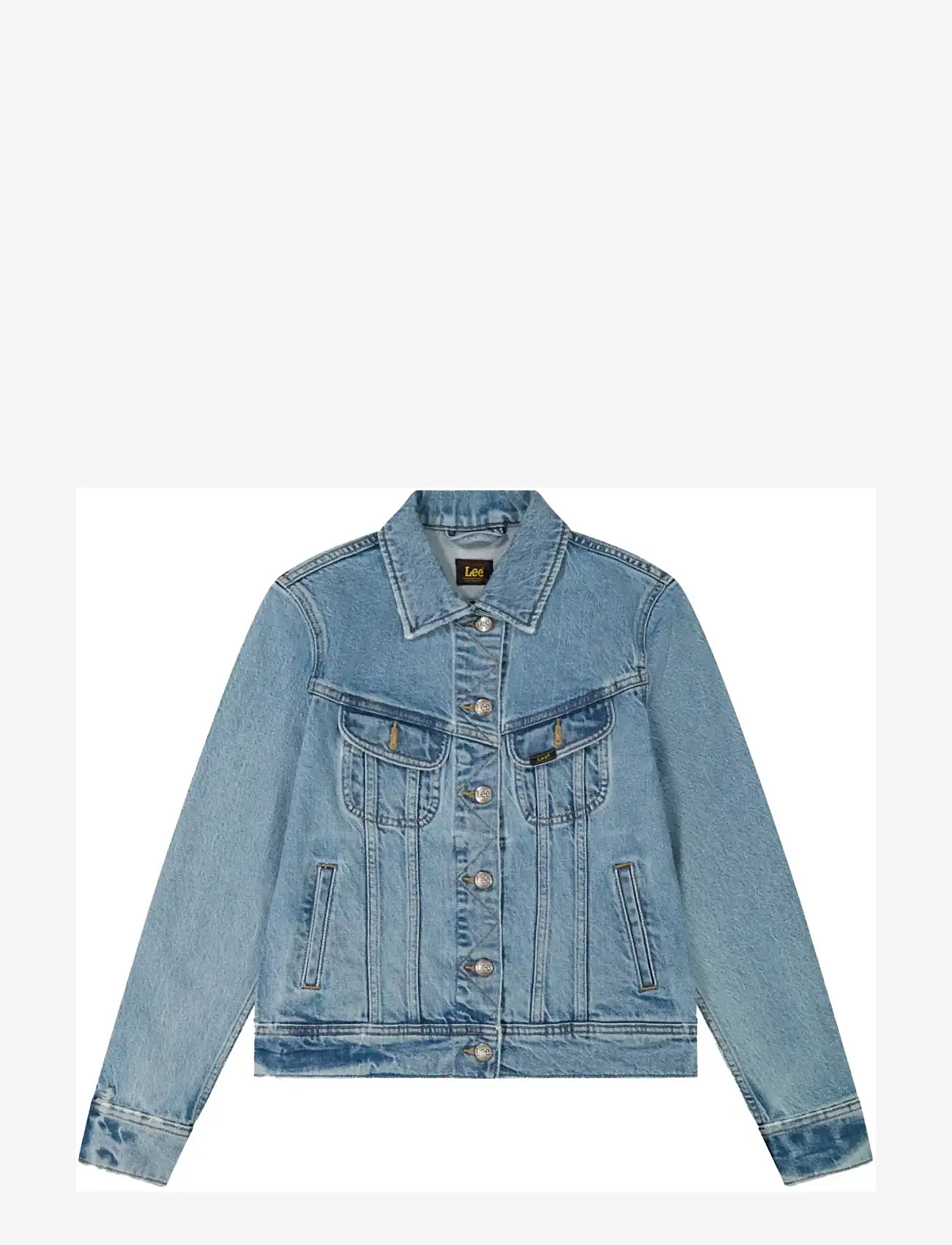 Lee Jeans - RIDER JACKET - teksatagid - desert sun - 1