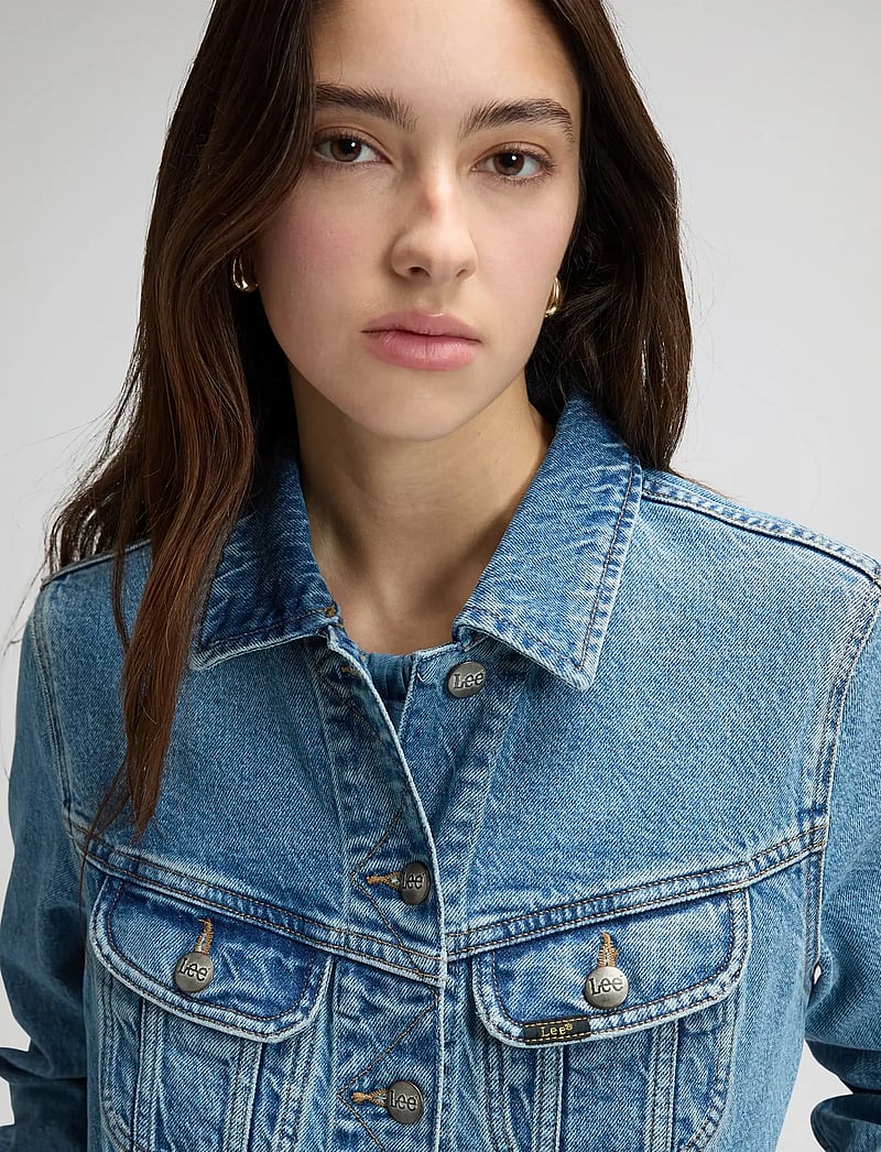 Lee Jeans - RIDER JACKET - teksatagid - desert sun - 5