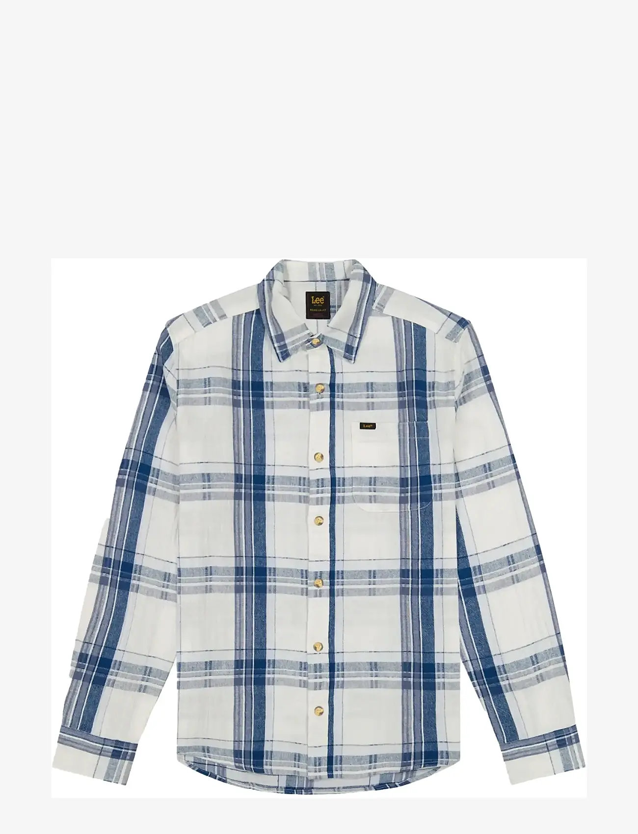 Lee Jeans - LEESURE SHIRT - karierte hemden - deep sea plaid - 1