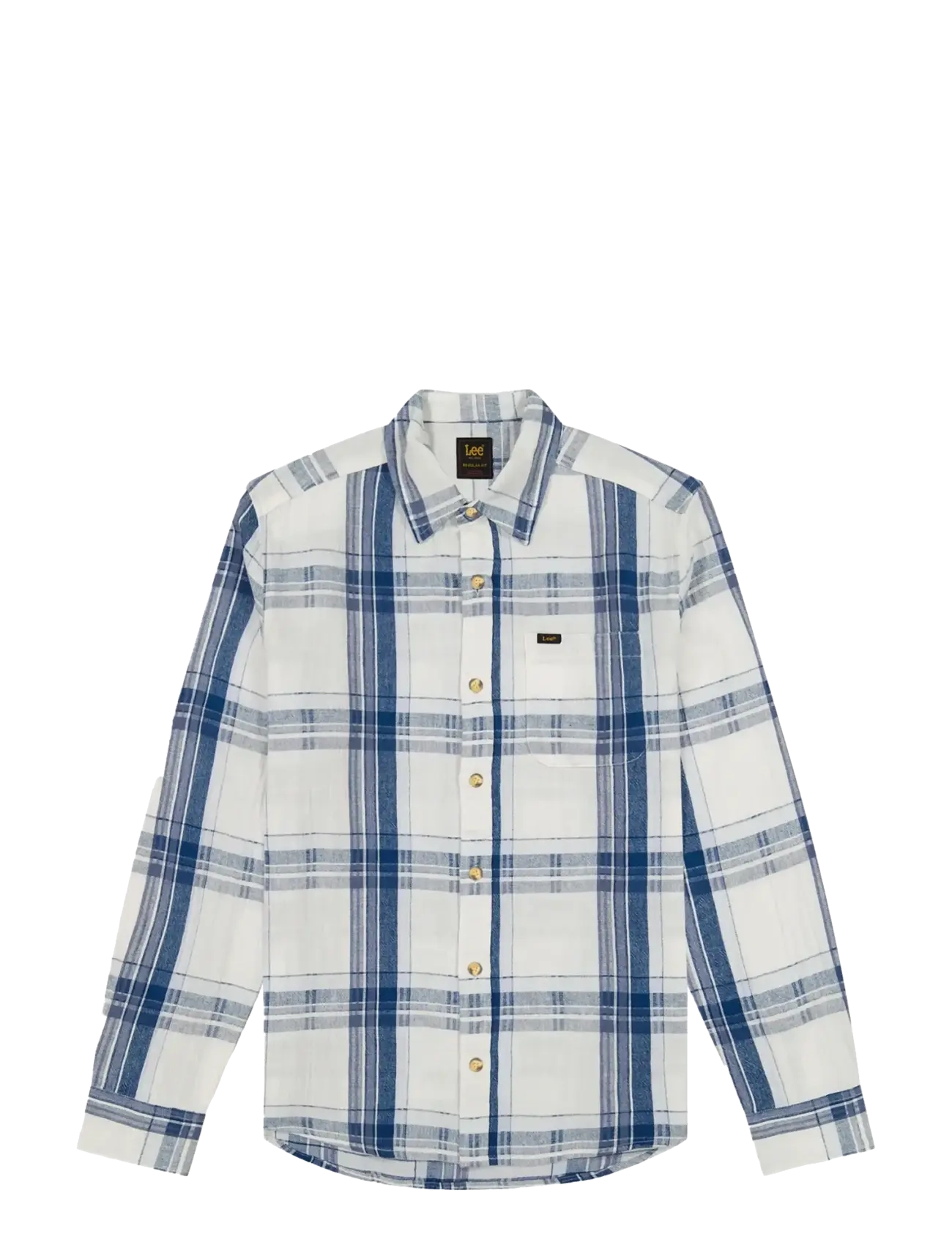 Lee Jeans LEESURE SHIRT - Skjorter - DEEP SEA PLAID / blue