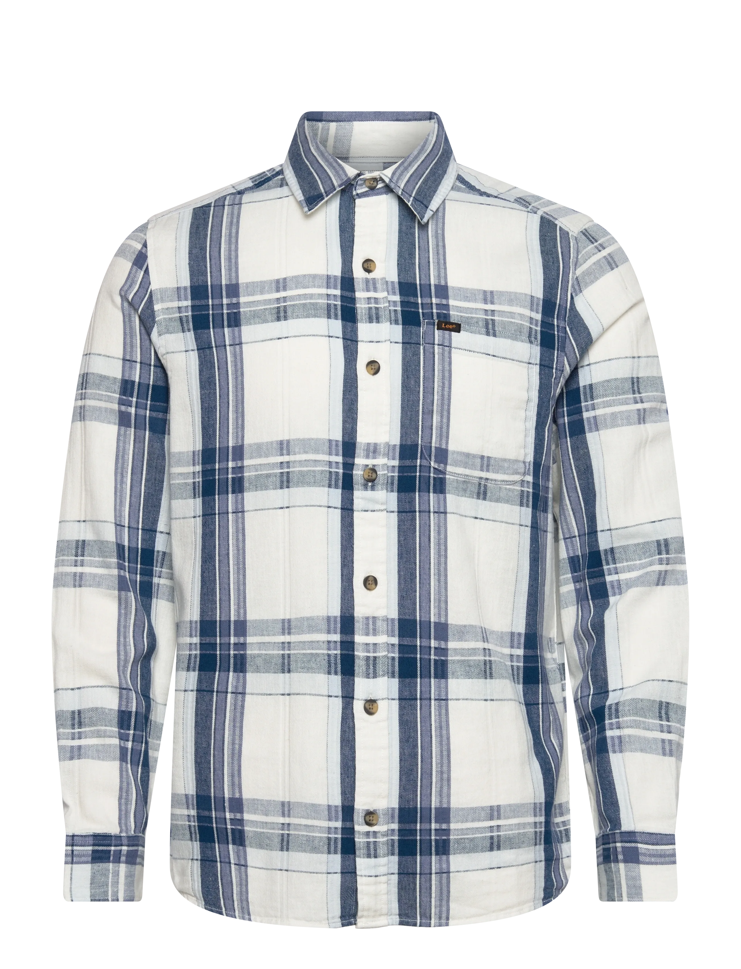 Lee Jeans LEESURE SHIRT - Skjorter - DEEP SEA PLAID / blue