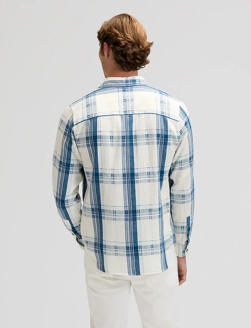 Lee Jeans - LEESURE SHIRT - karierte hemden - deep sea plaid - 2