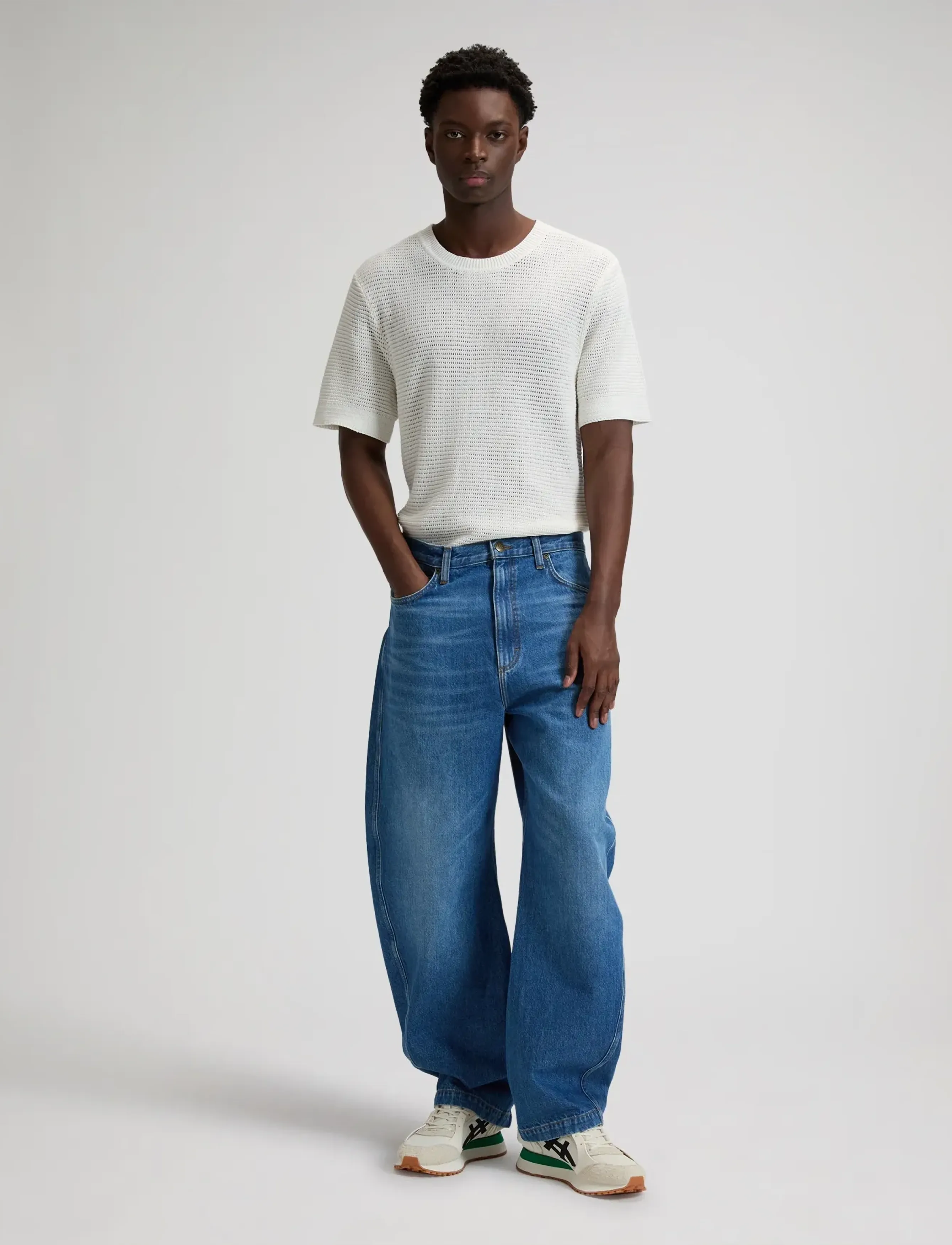 Lee Jeans - BARREL 5PKT - džinsi ar platiem galiem - modern maker - 3