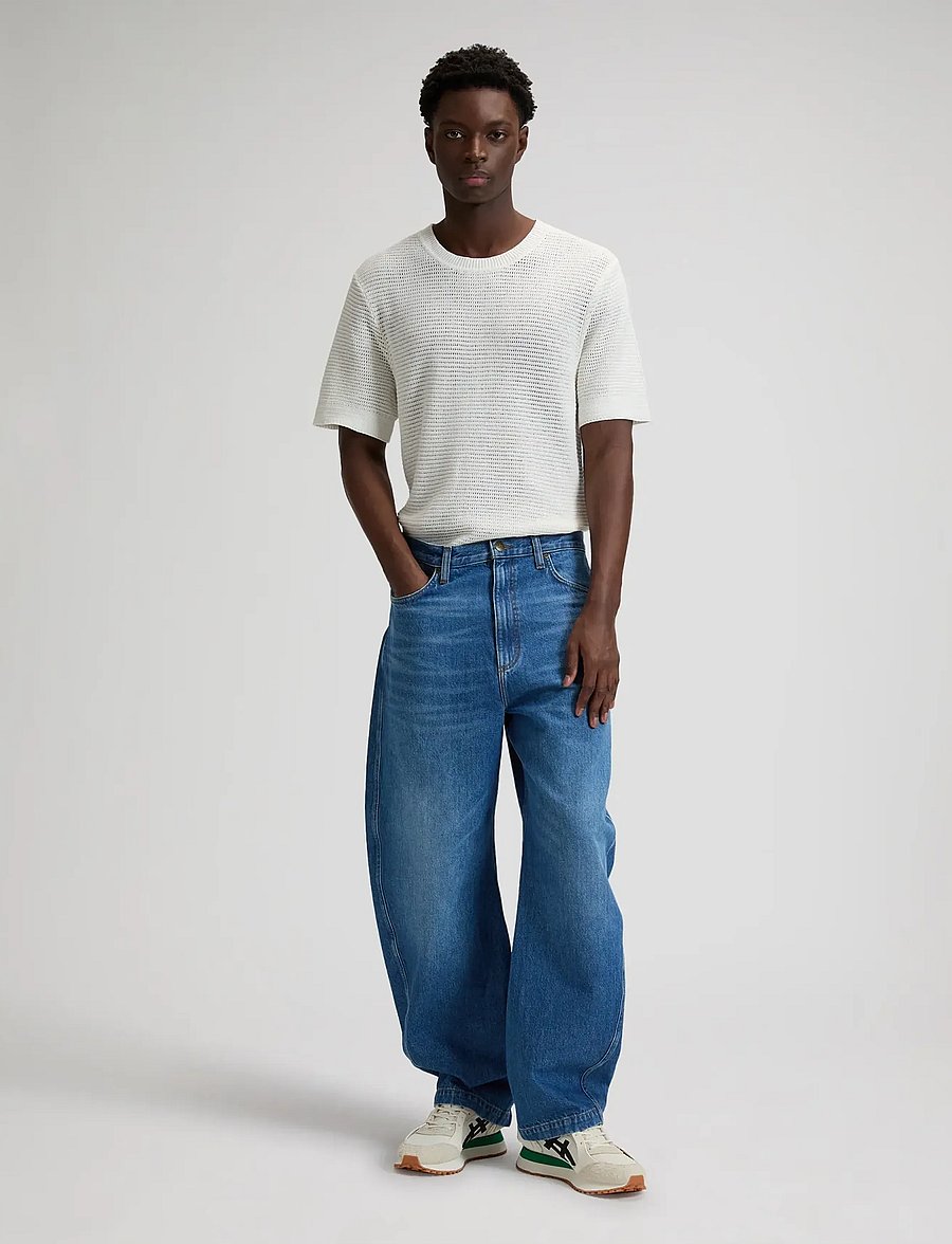 Lee Jeans - BARREL 5PKT - džinsi ar platiem galiem - modern maker - 3