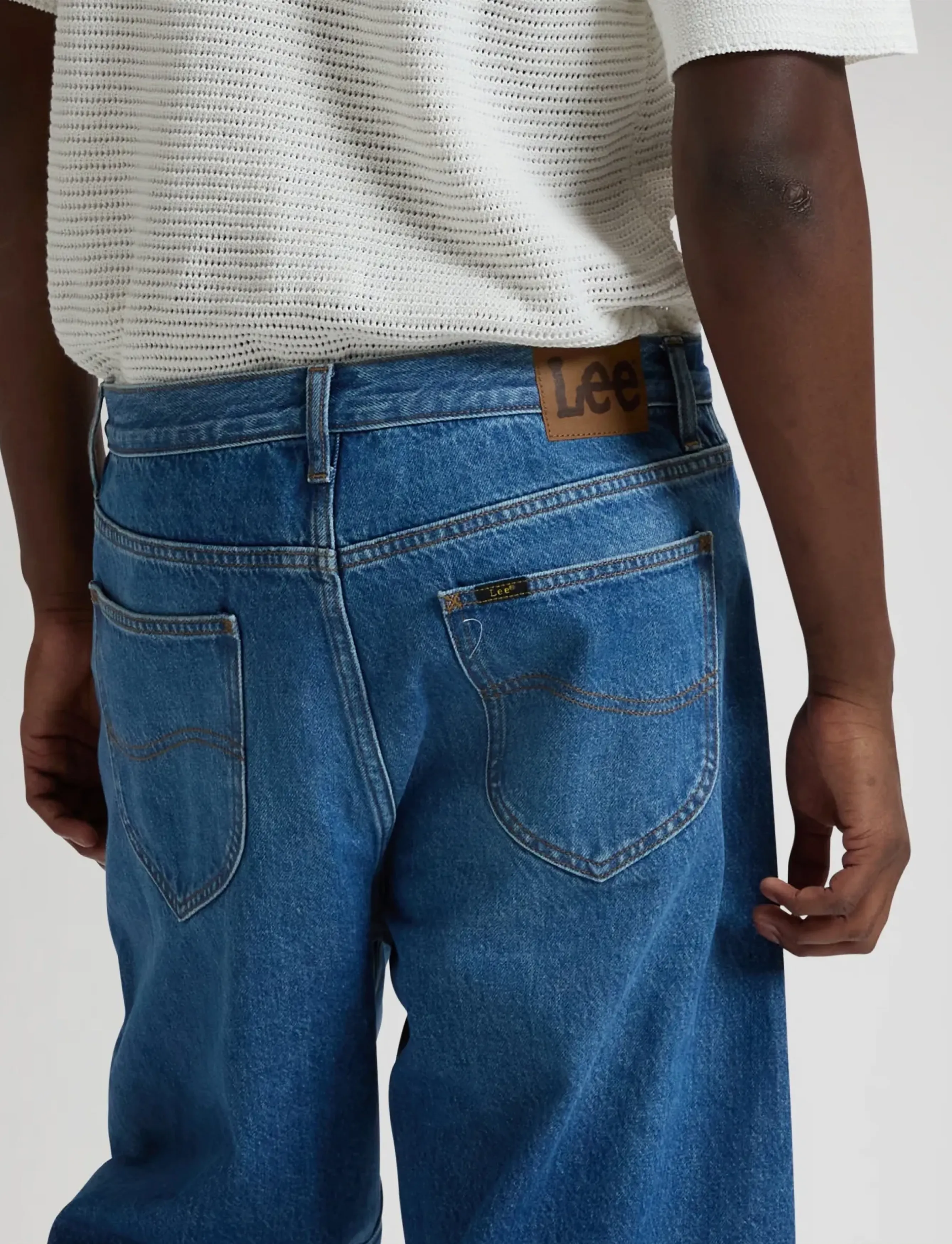 Lee Jeans - BARREL 5PKT - džinsi ar platiem galiem - modern maker - 5