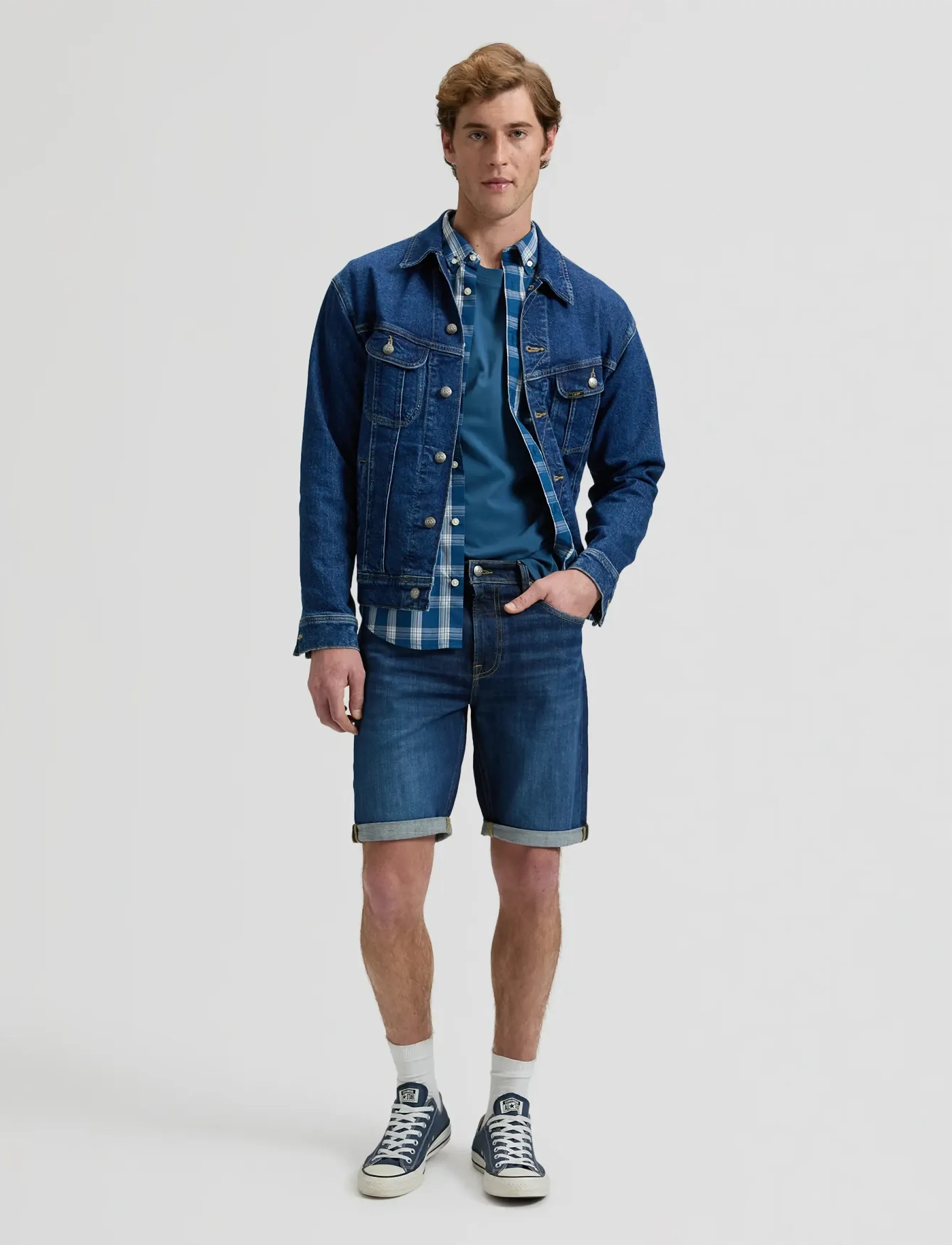 Lee Jeans - 5 POCKET SHORT - jeans shorts - halo - 3
