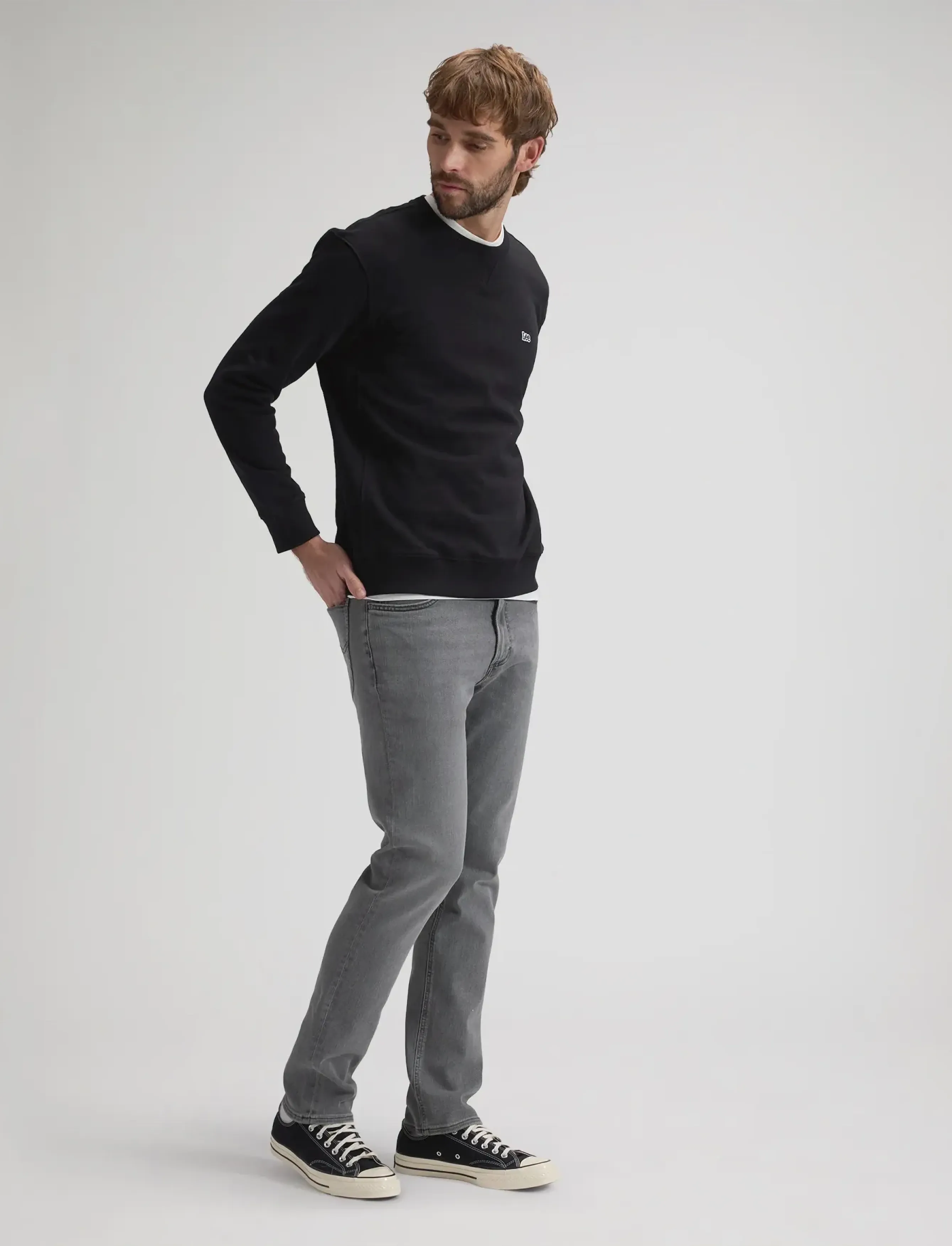 Lee Jeans - RIDER - broeken & jeans - regal gray - 3