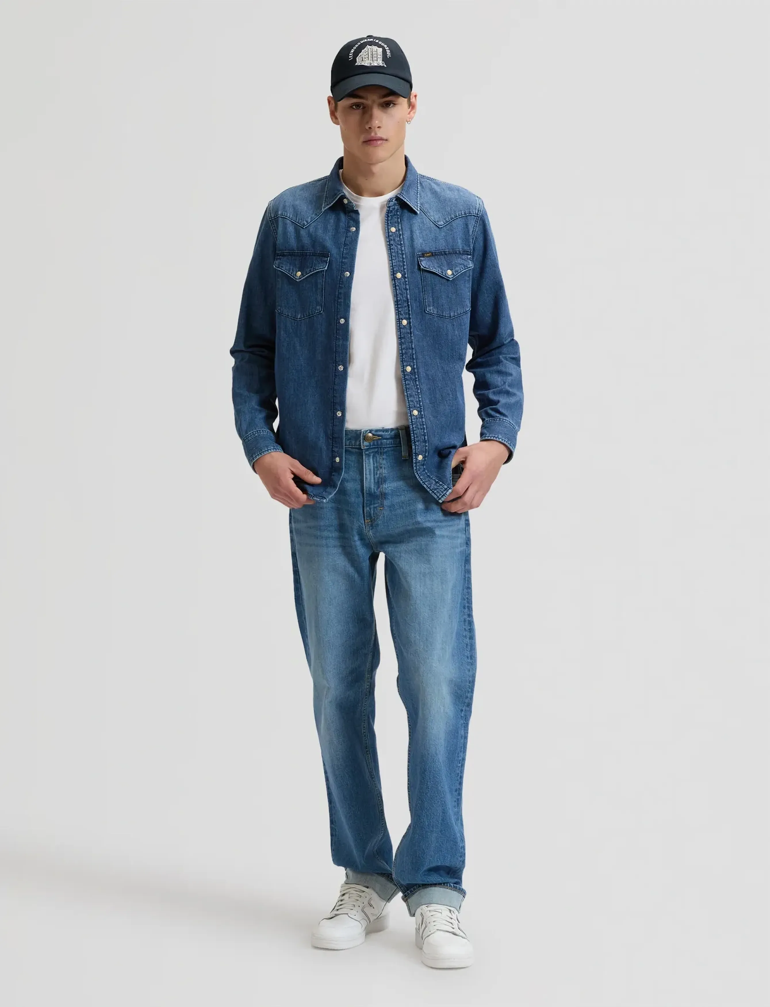 Lee Jeans WW SOUL CAP - Aksessuaarid - REBEL NAVY / navy