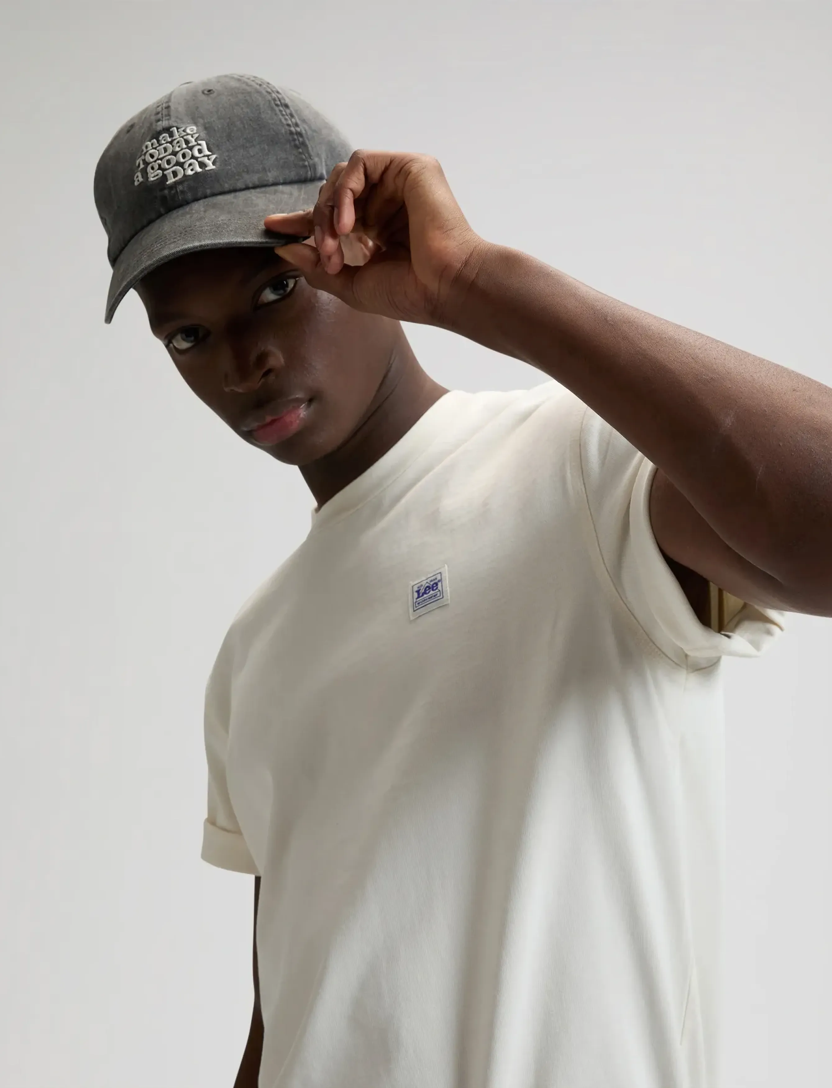 Lee Jeans - DAY CAP - laveste priser - washed black - 3
