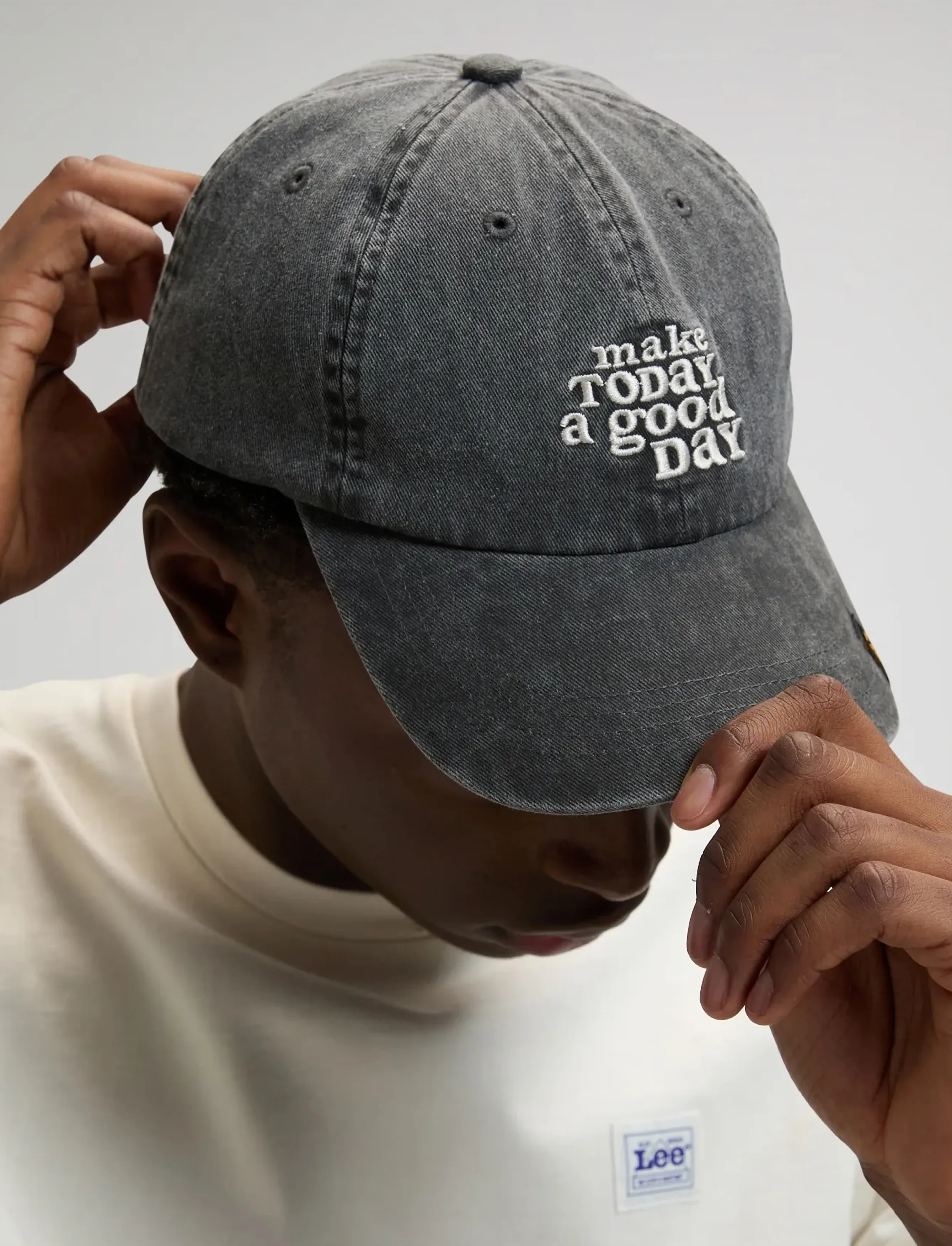 Lee Jeans - DAY CAP - laveste priser - washed black - 4