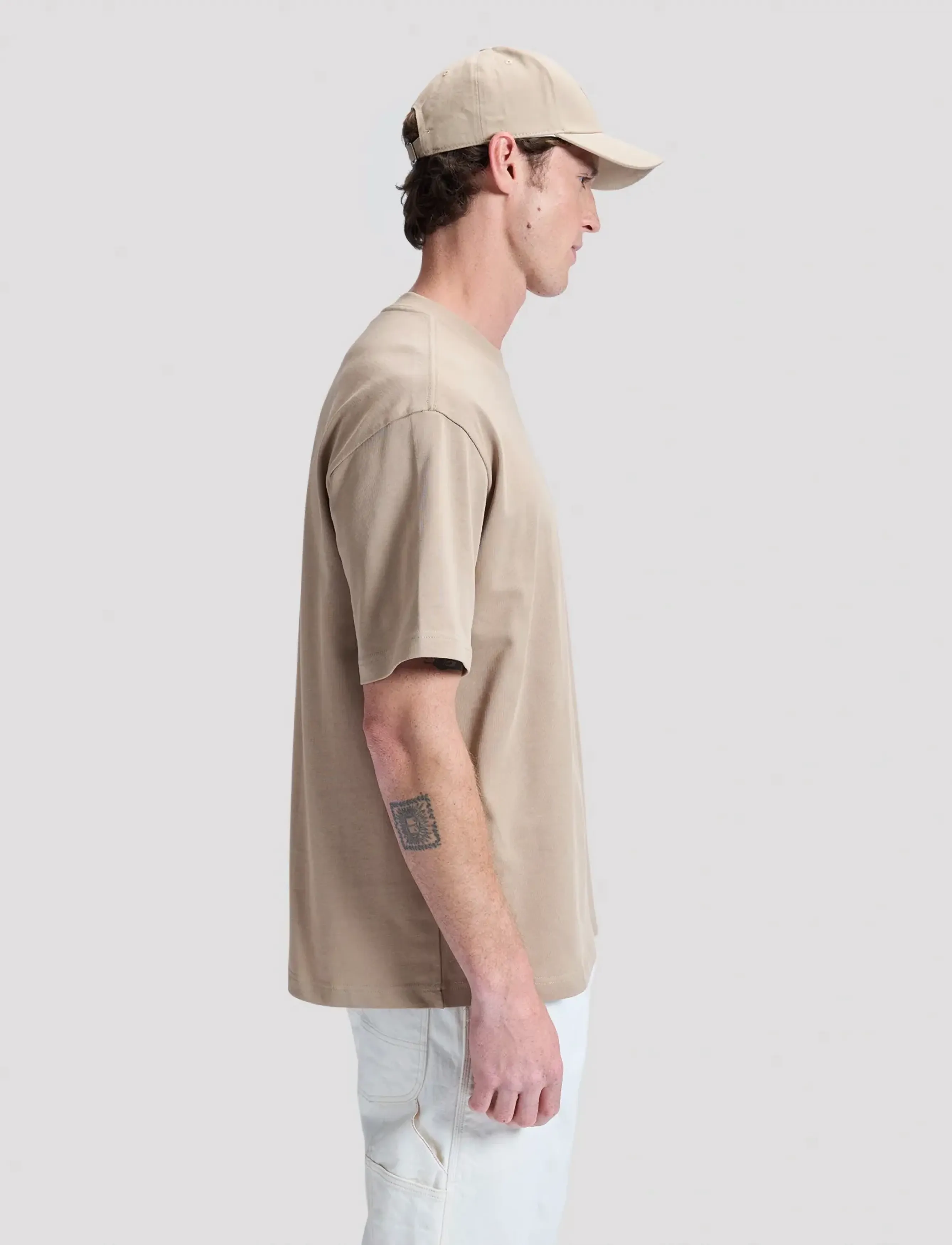 Lee Jeans - WORKWEAR BOXY TEE - madalaimad hinnad - perfect khaki - 5