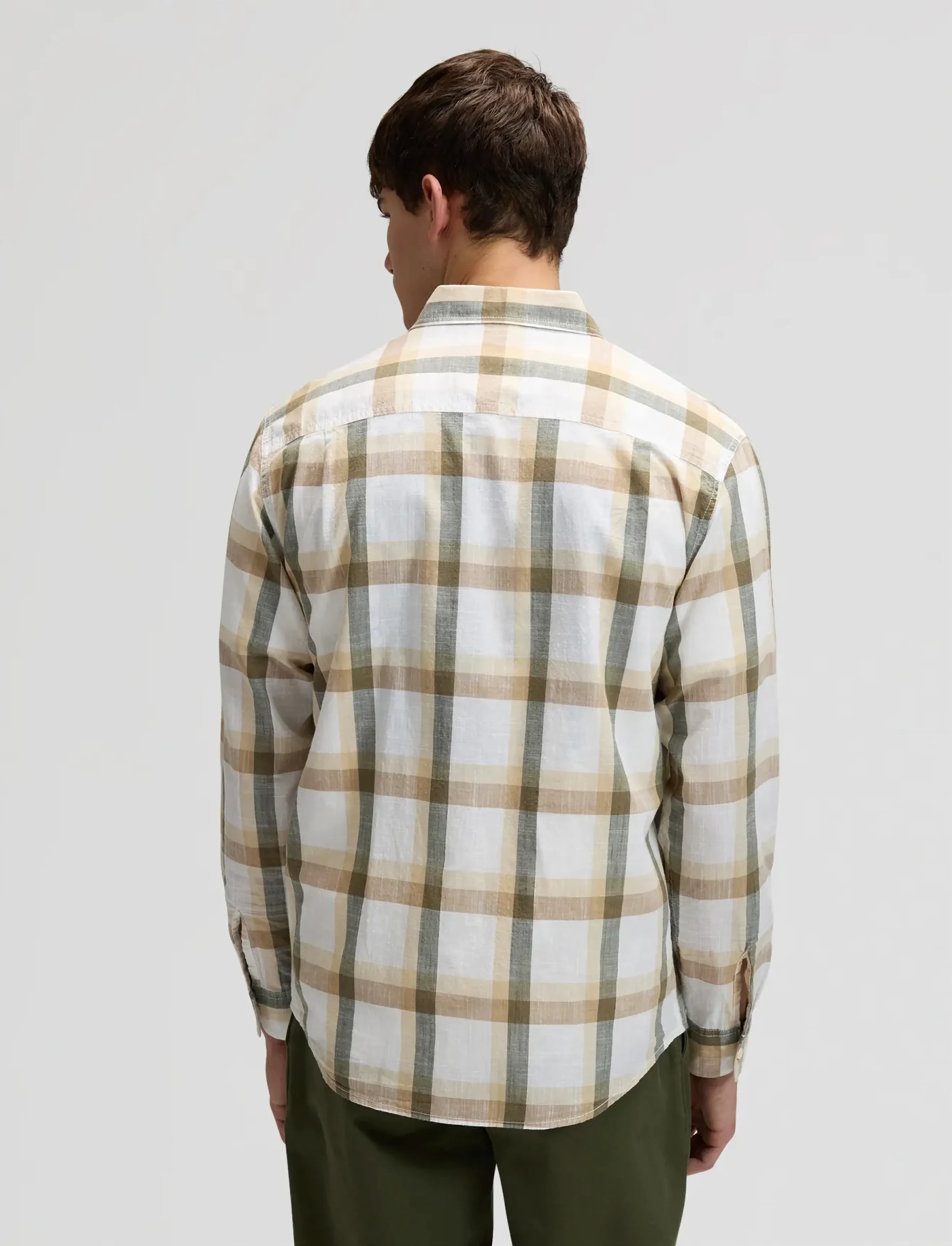 Lee Jeans - WORKWEAR SHIRT 2.0 - kortærmede skjorter - oak moss plaid - 2