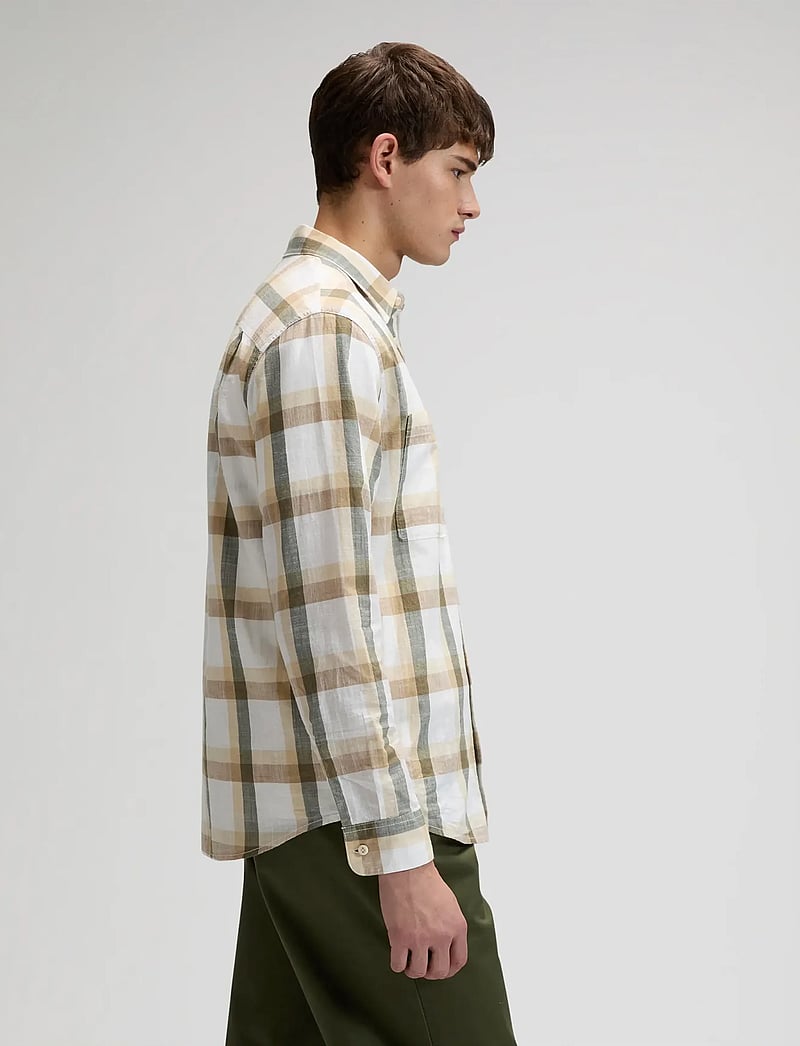 Lee Jeans - WORKWEAR SHIRT 2.0 - karierte hemden - oak moss plaid - 4