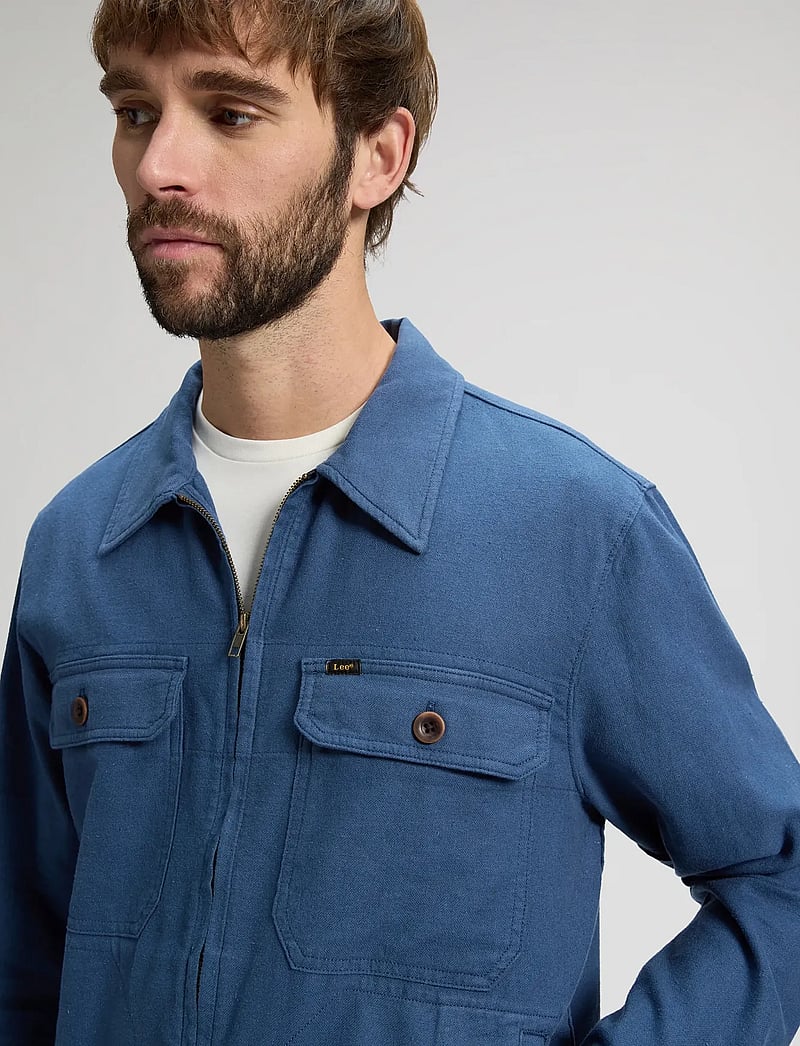 Lee Jeans - UTILITY JACKET - frühlingsjacken - academy blue - 5