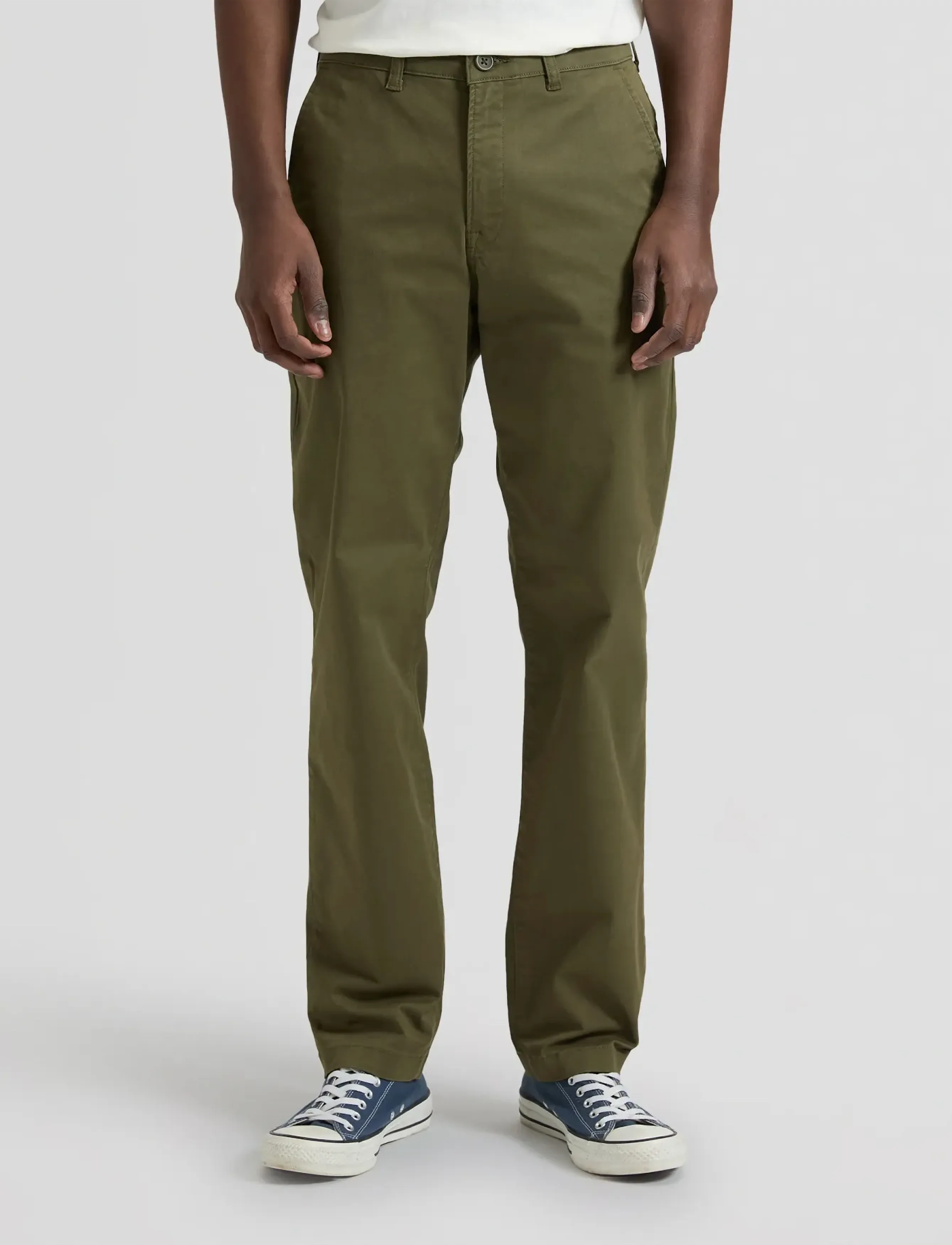 Lee Jeans REGULAR CHINO - Lee Jeans - OLIVE MOSS / khaki/green