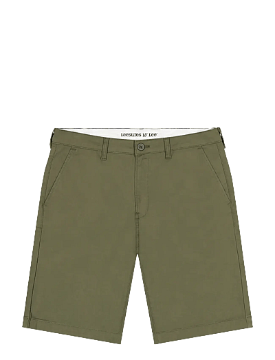 Lee Jeans REGULAR CHINO SHORT - Vabaaja lühikesed püksid - OLIVE MOSS / khaki/green