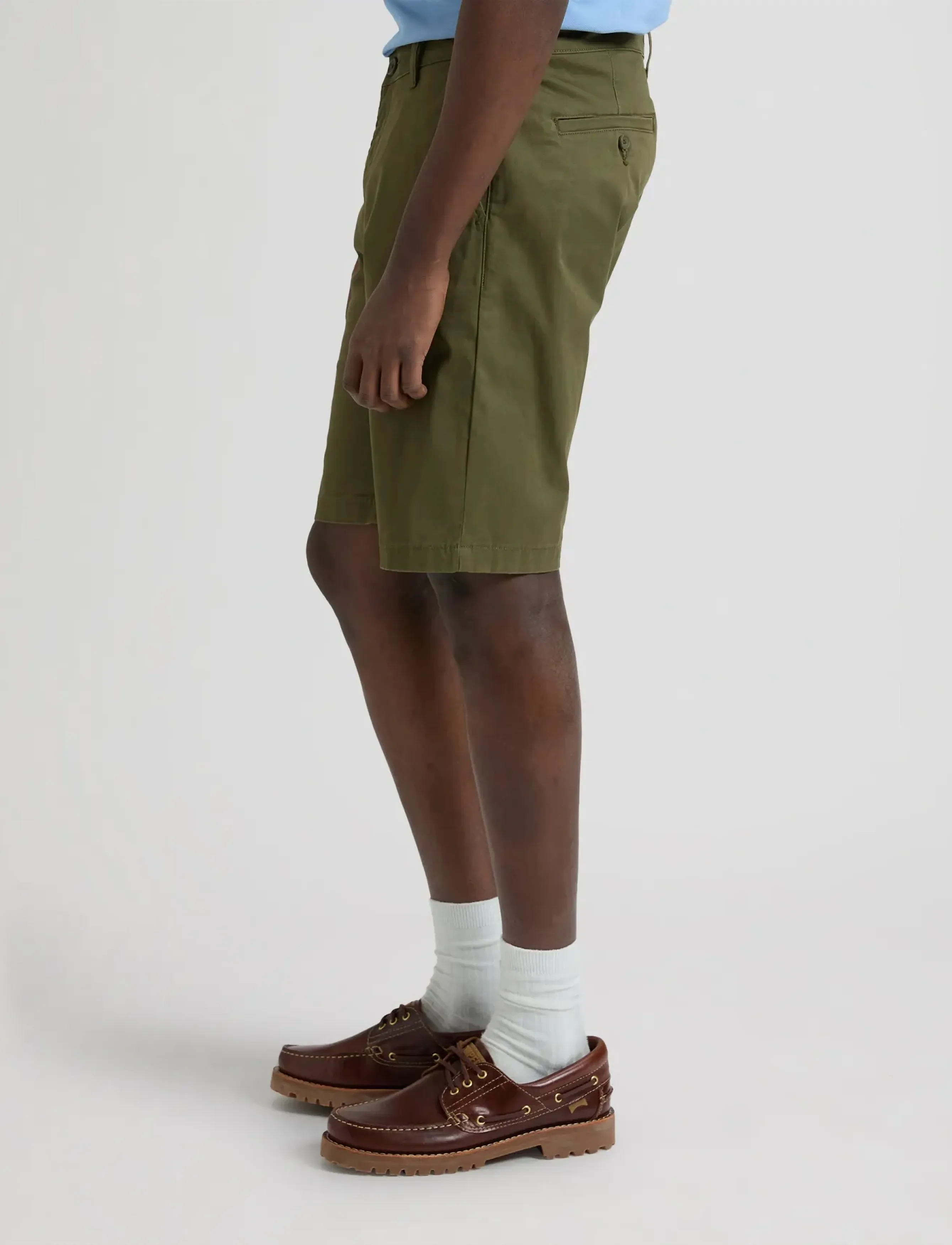 Lee Jeans - REGULAR CHINO SHORT - olive moss - 4