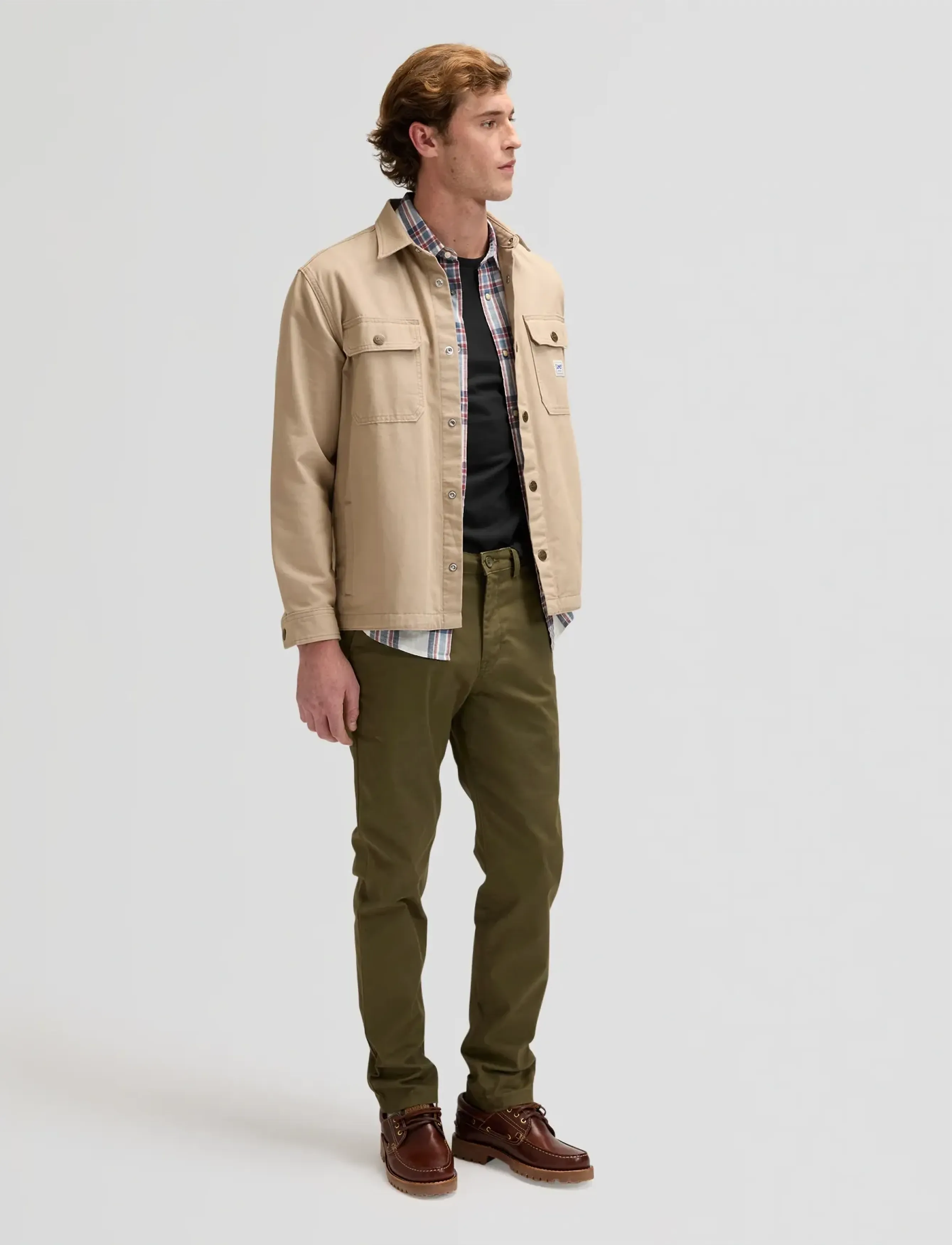Lee Jeans - SLIM CHINO - chinos - olive moss - 3