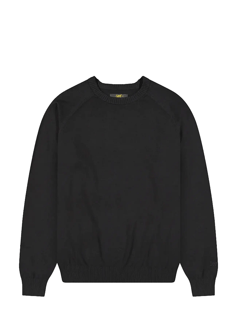 Lee Jeans - CLEAN RAGLAN SWEATER - rundhalsad - black - 1