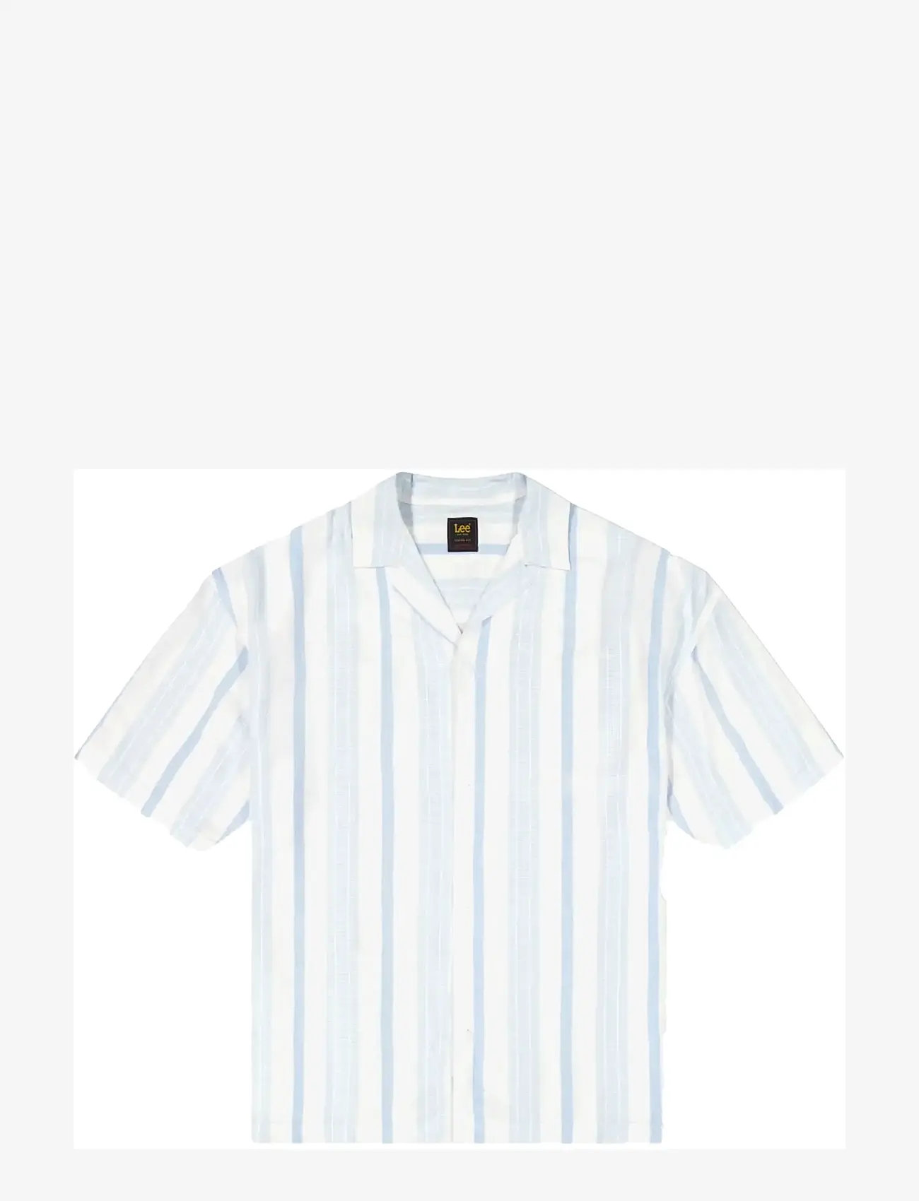 Lee Jeans - RLX RESORT SHIRT - kurzarmhemden - beau blue stripe - 1