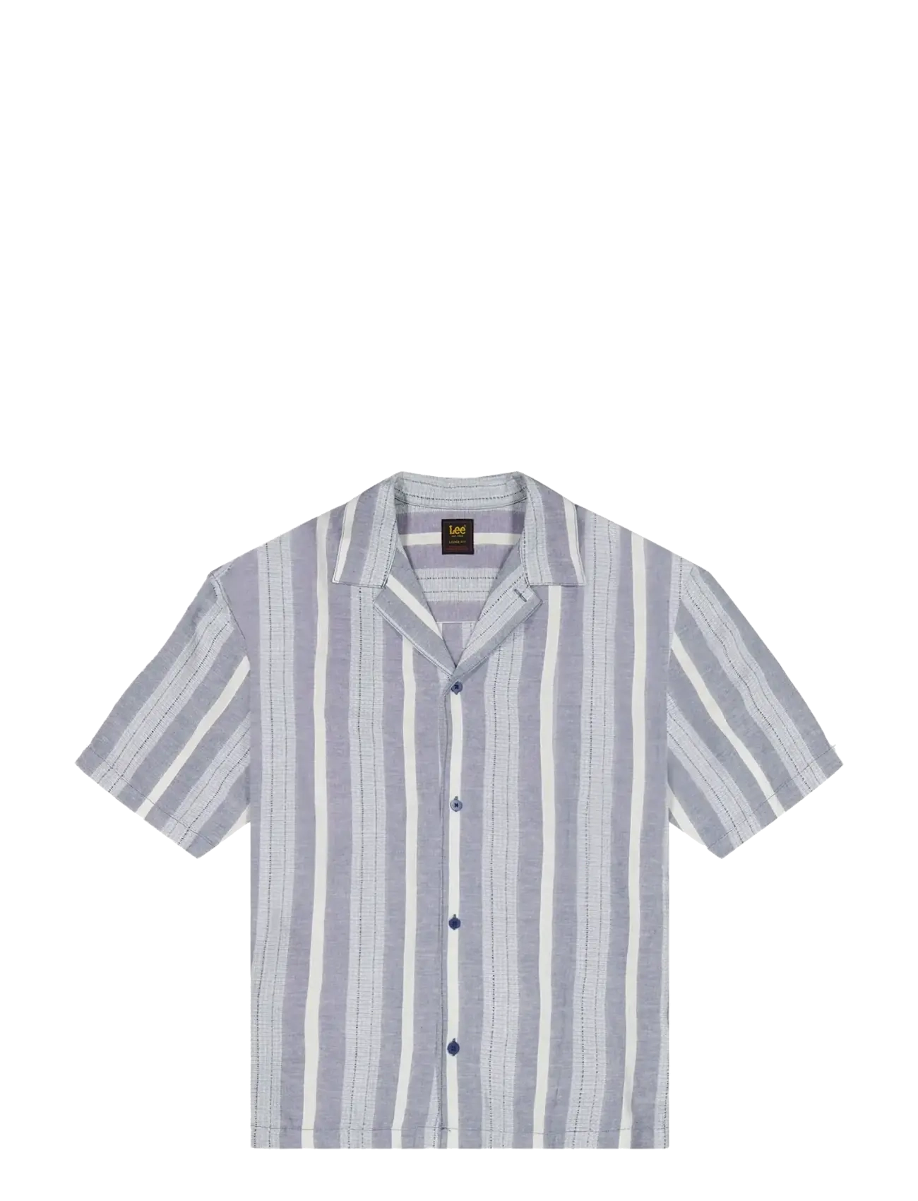 Lee Jeans RLX RESORT SHIRT - Skjorter - ACADEMY BLUE STRIPE / blue