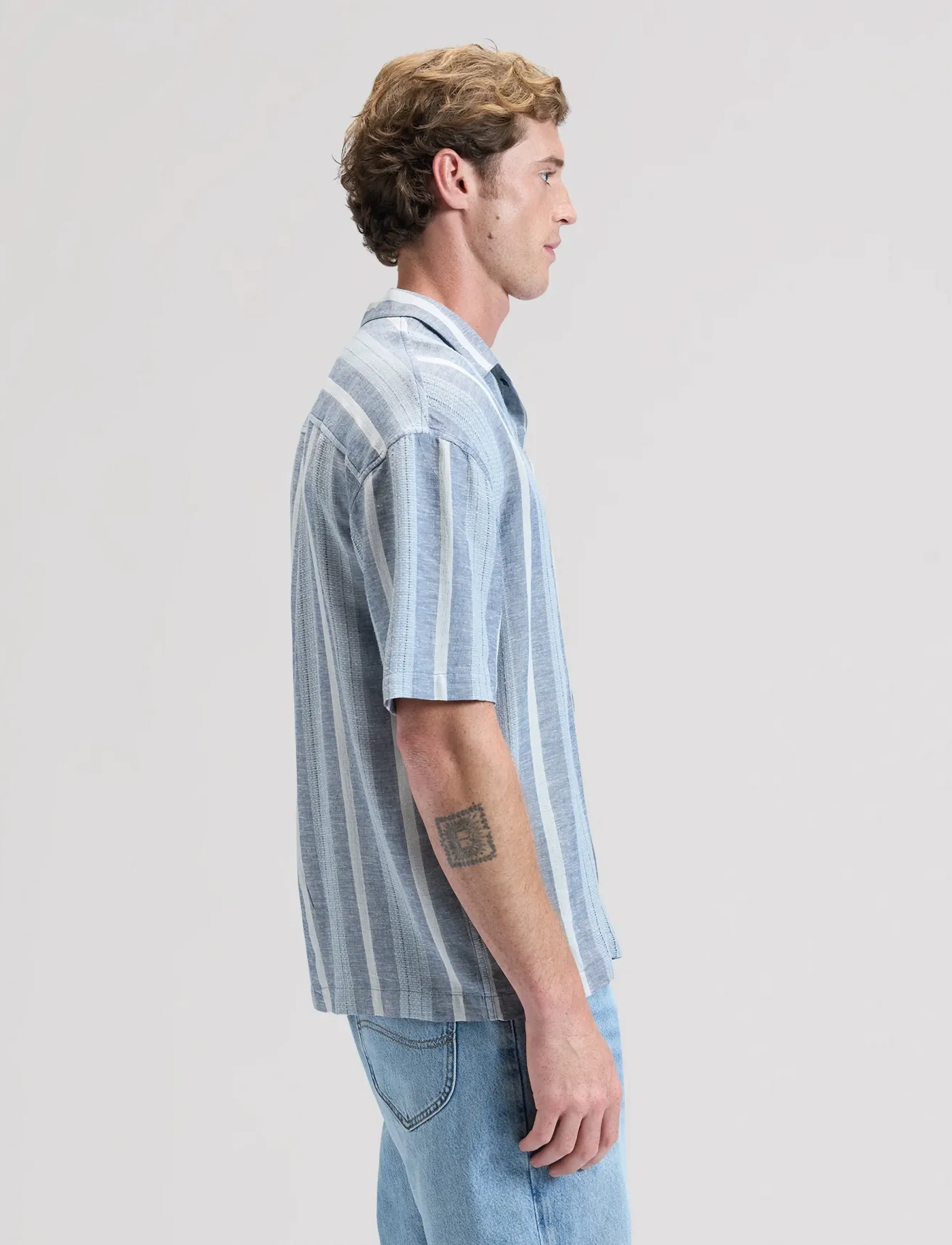 Lee Jeans Rlx Resort Shirt skjortor & blusar herr – bild 4