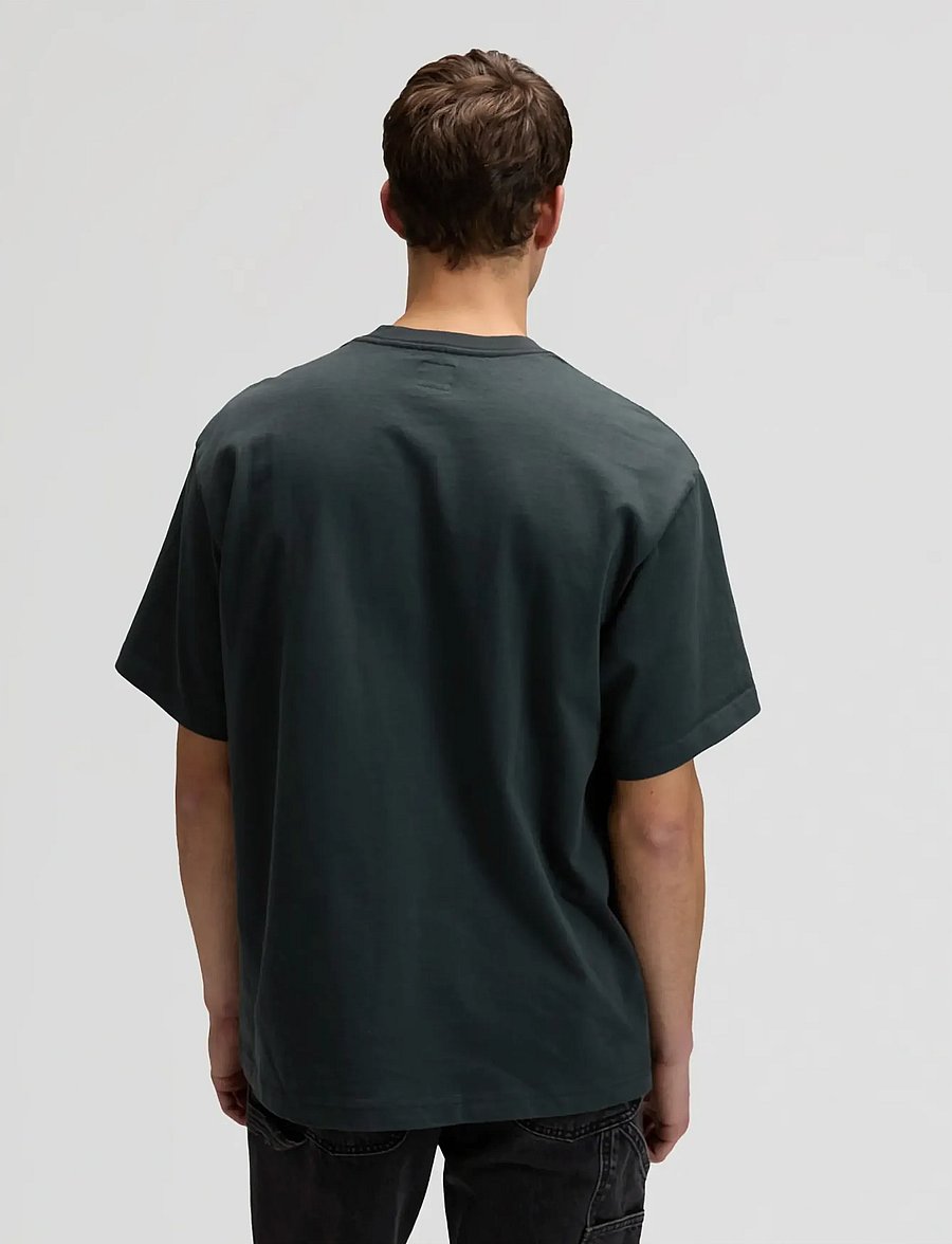 Lee Jeans - WORKWEAR BOXY TEE - kurzärmelig - washed black - 2