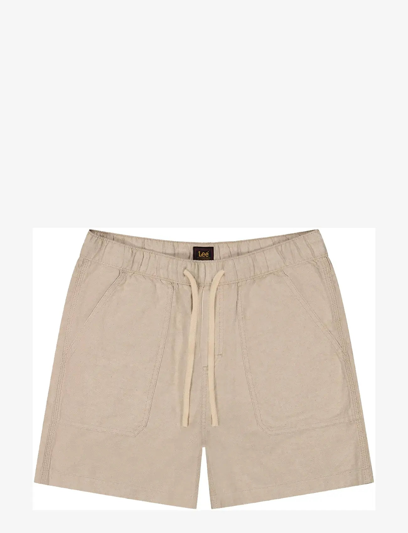 Lee Jeans - UTILITY PULL ON SHORT - leinen-shorts - wheat - 1