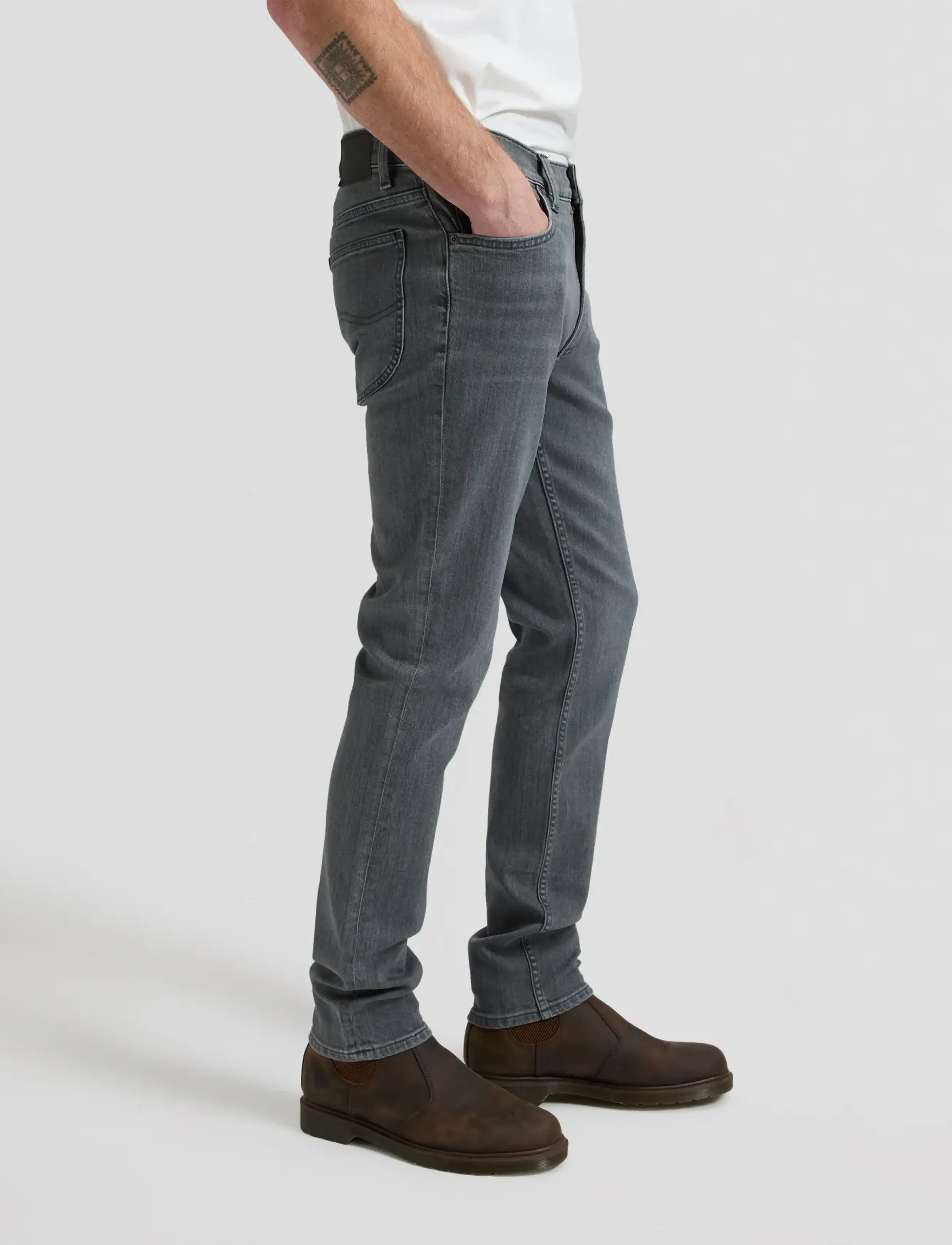 Lee Jeans - LUKE - bukser & jeans - dark flame - 4