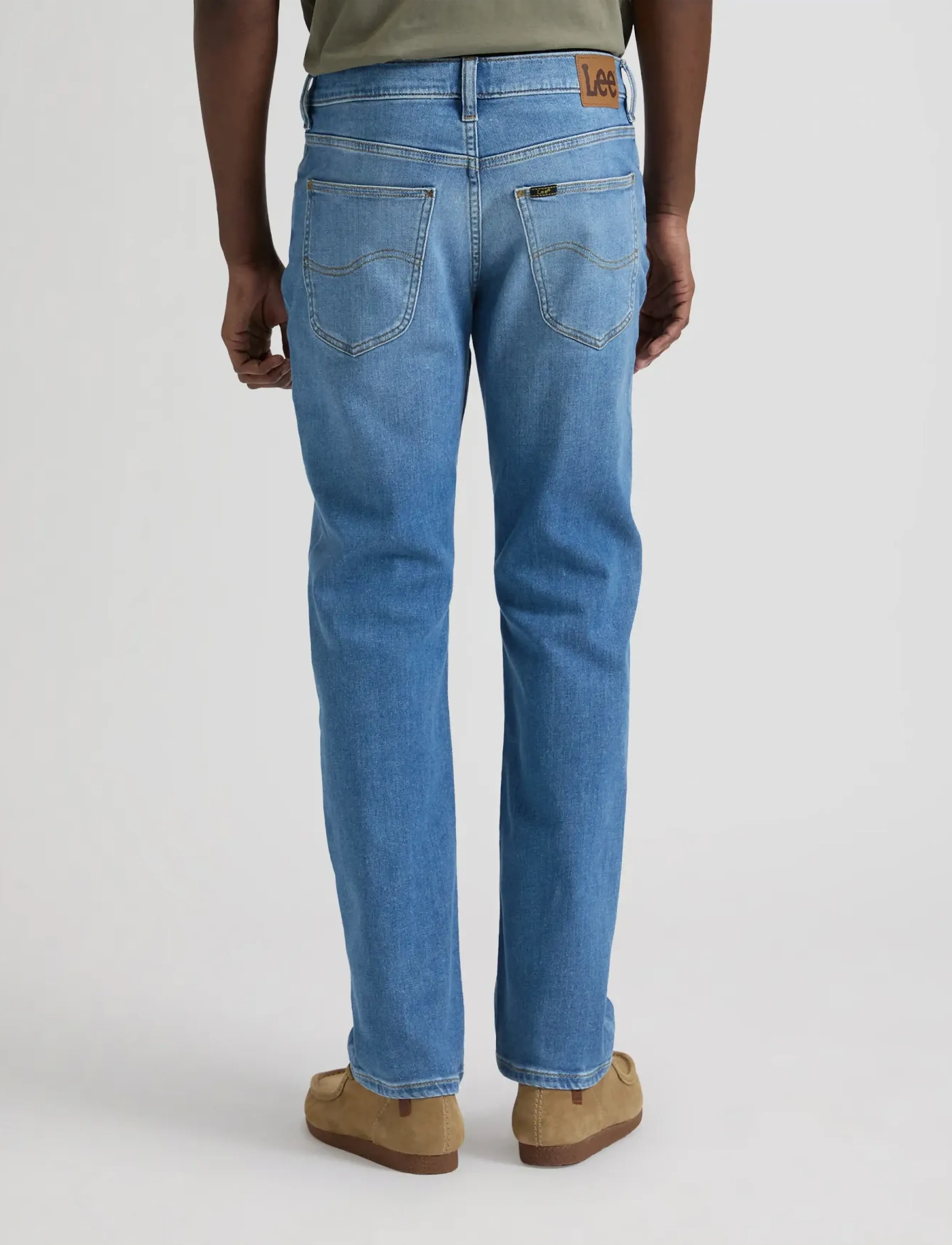 Lee Jeans Brooklyn straight leg jeans herr – bild 2