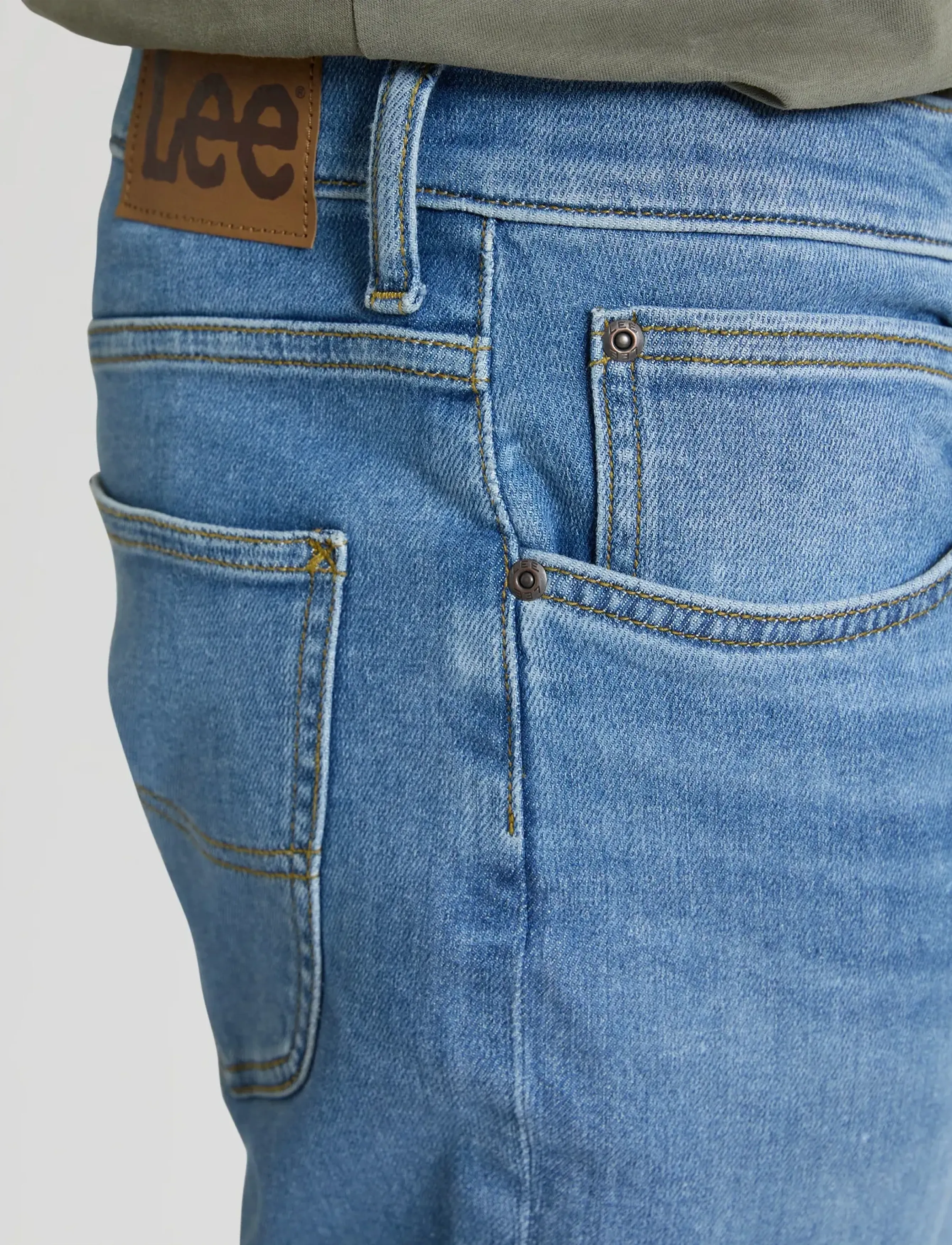 Lee Jeans Brooklyn straight leg jeans herr – bild 5