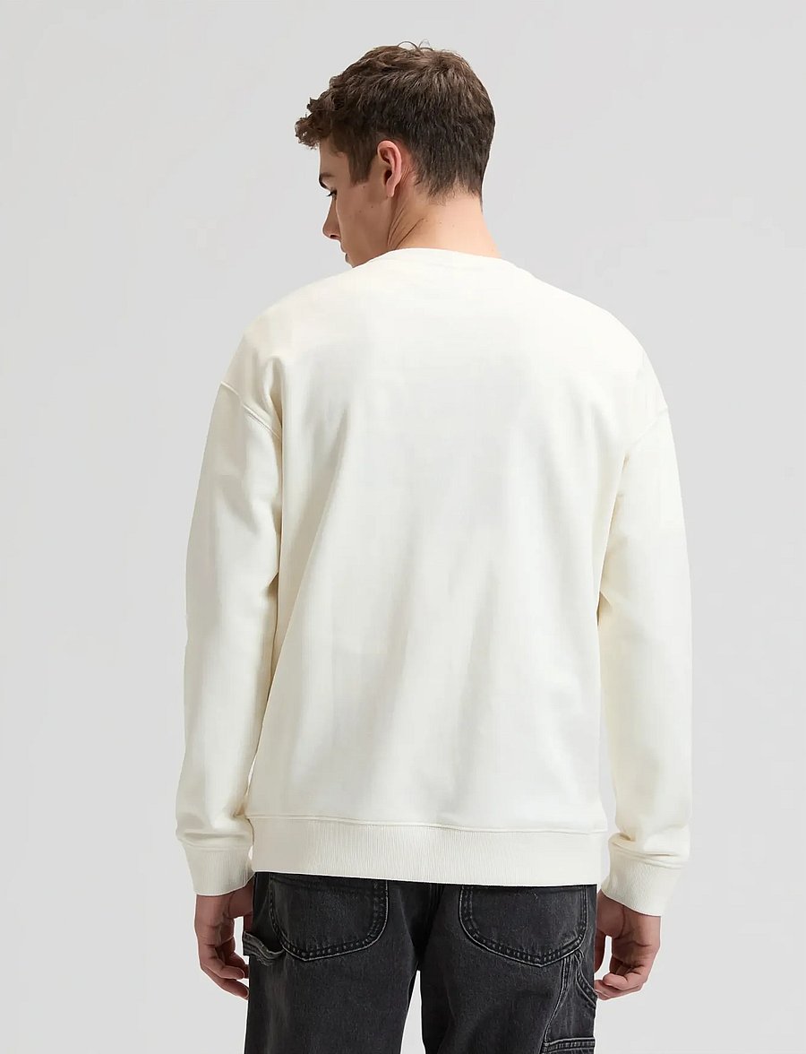 Lee Jeans - WORKWEAR ESS CREW - sweatshirts - natural - 2