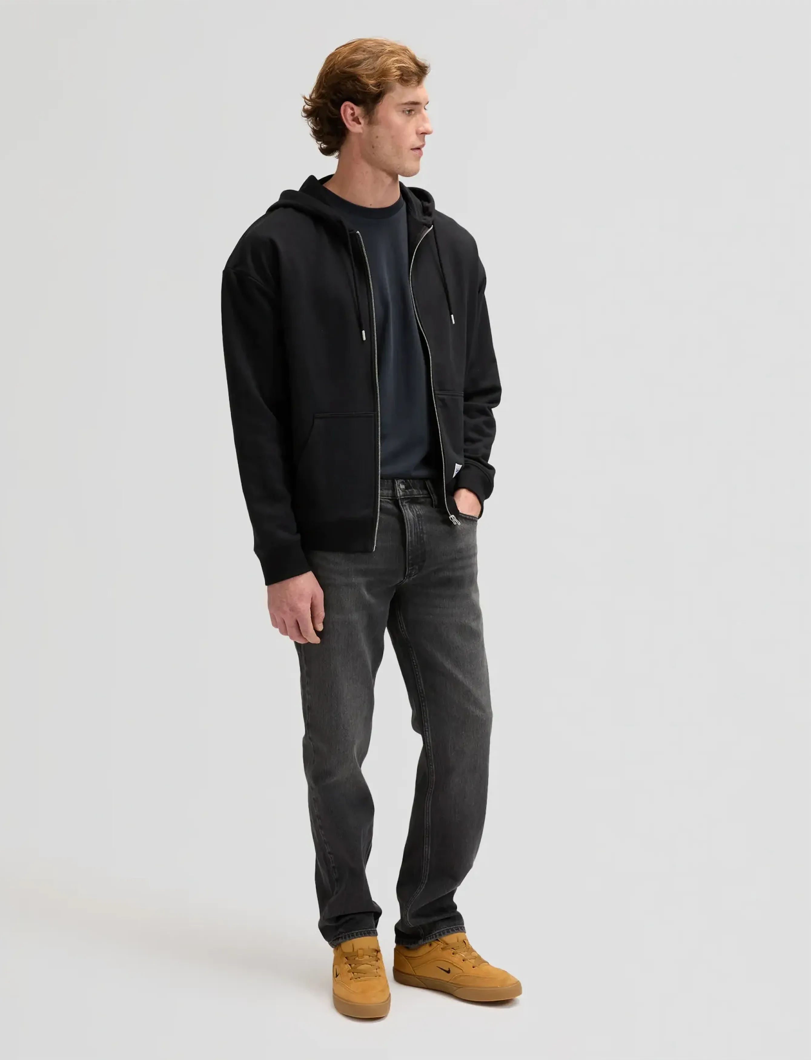 Lee Jeans - WORKWEAR FULL ZIP - jackor - black - 3