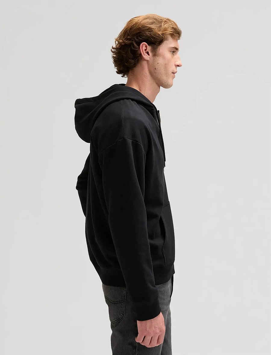 Lee Jeans - WORKWEAR FULL ZIP - jackor - black - 4