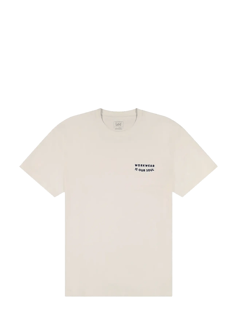 Lee Jeans - WORKWEAR SOUL TEE - kurzärmelig - natural - 1