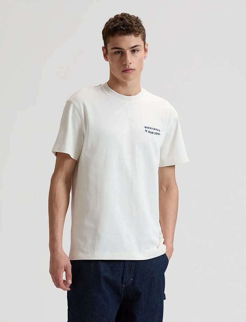 Lee Jeans - WORKWEAR SOUL TEE - kurzärmelig - natural - 0