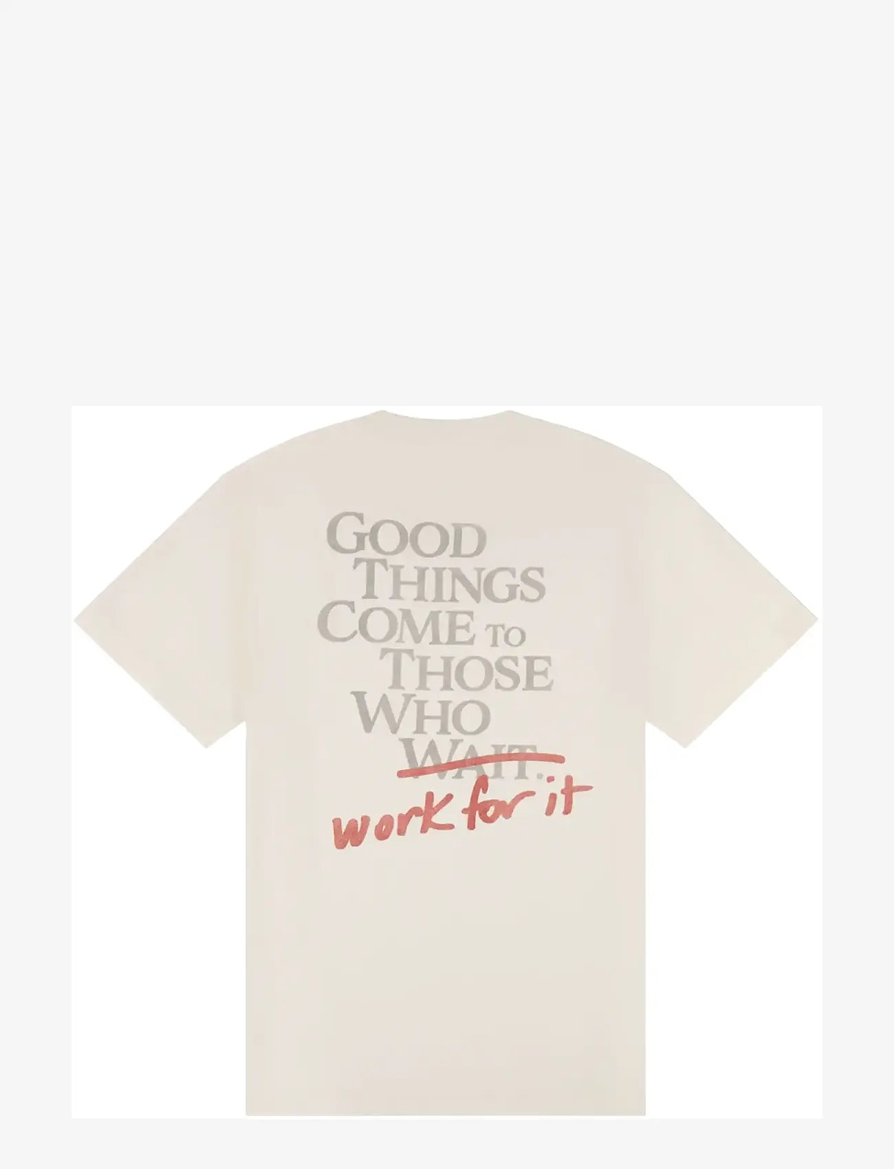 Lee Jeans - WW WORK FOR IT TEE - kortærmede t-shirts - natural - 2