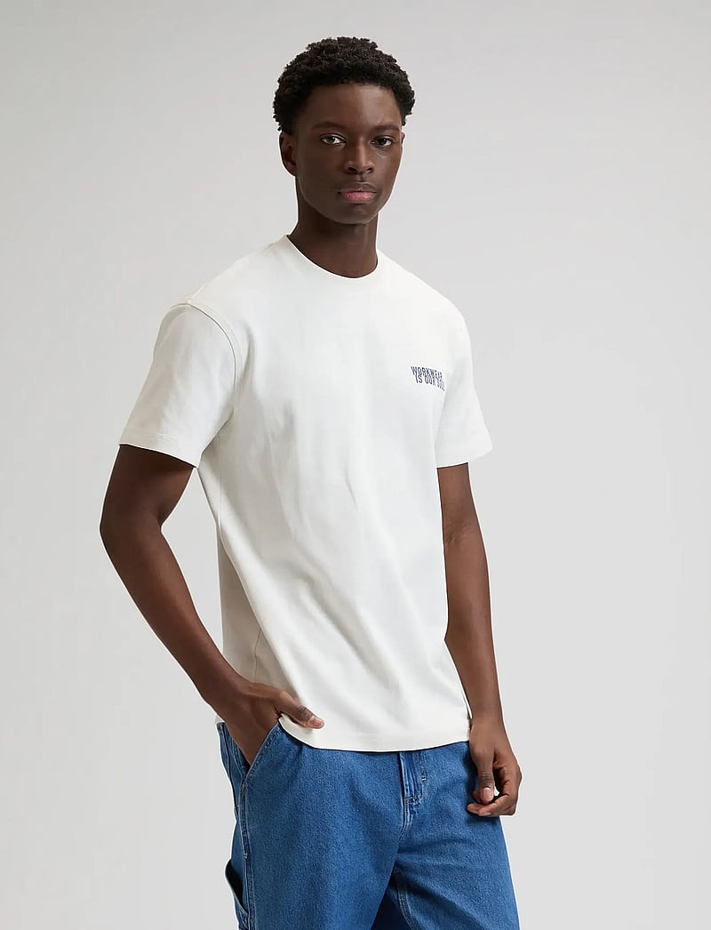Lee Jeans - WORKWEAR WORKER - kortærmede t-shirts - natural - 3
