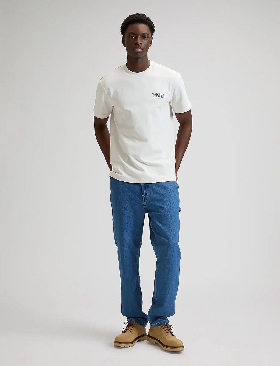 Lee Jeans - WORKWEAR WORKER - kurzärmelig - natural - 4