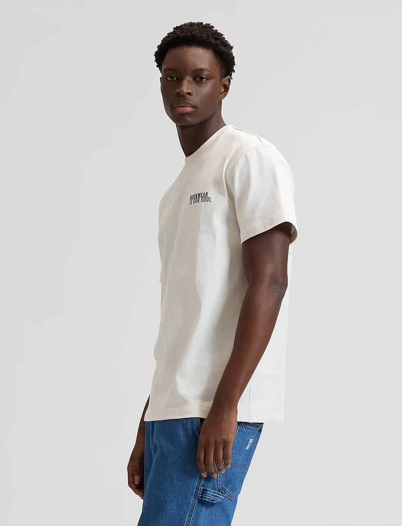 Lee Jeans - WORKWEAR WORKER - kortærmede t-shirts - natural - 5