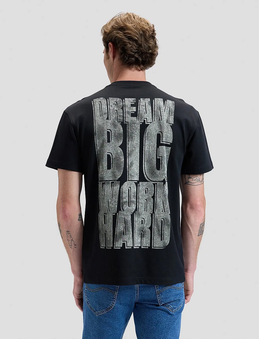 Lee Jeans - WORKWEAR DREAM TEE - t-krekli ar īsām piedurknēm - black - 0