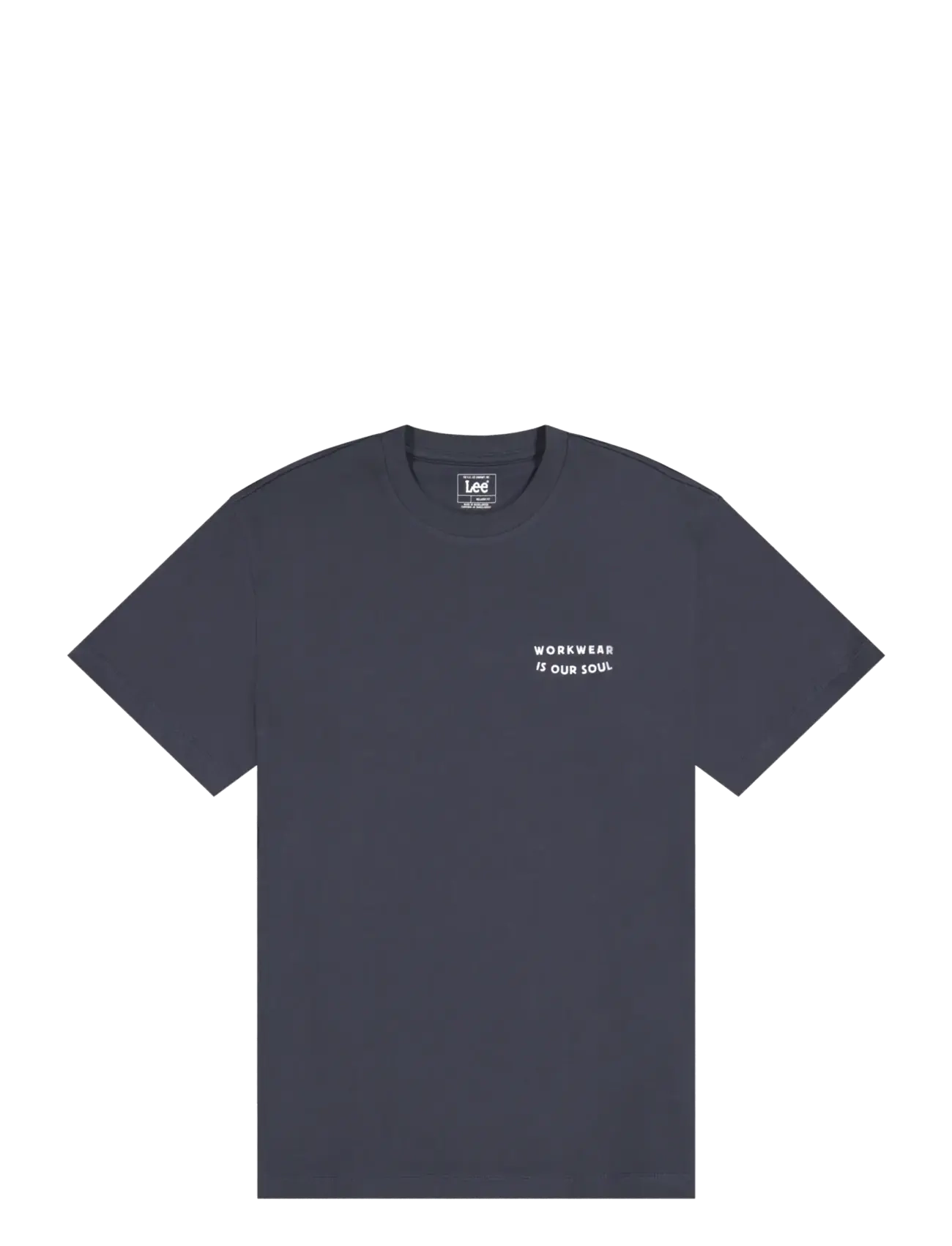 LEE JEANS Workwear Building Tee Grau - Mx00 - Herren