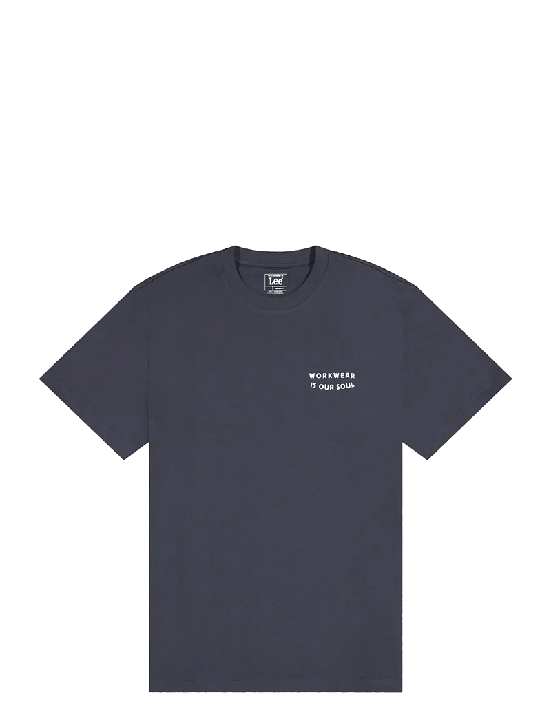 Lee Jeans - WORKWEAR BUILDING TEE - kurzärmelig - rebel navy - 1