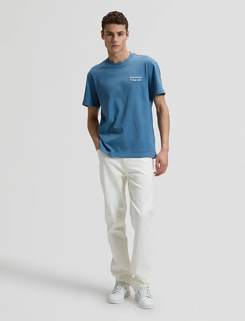 Lee Jeans - WORKWEAR SOUL TEE - kurzärmelig - work blue - 3
